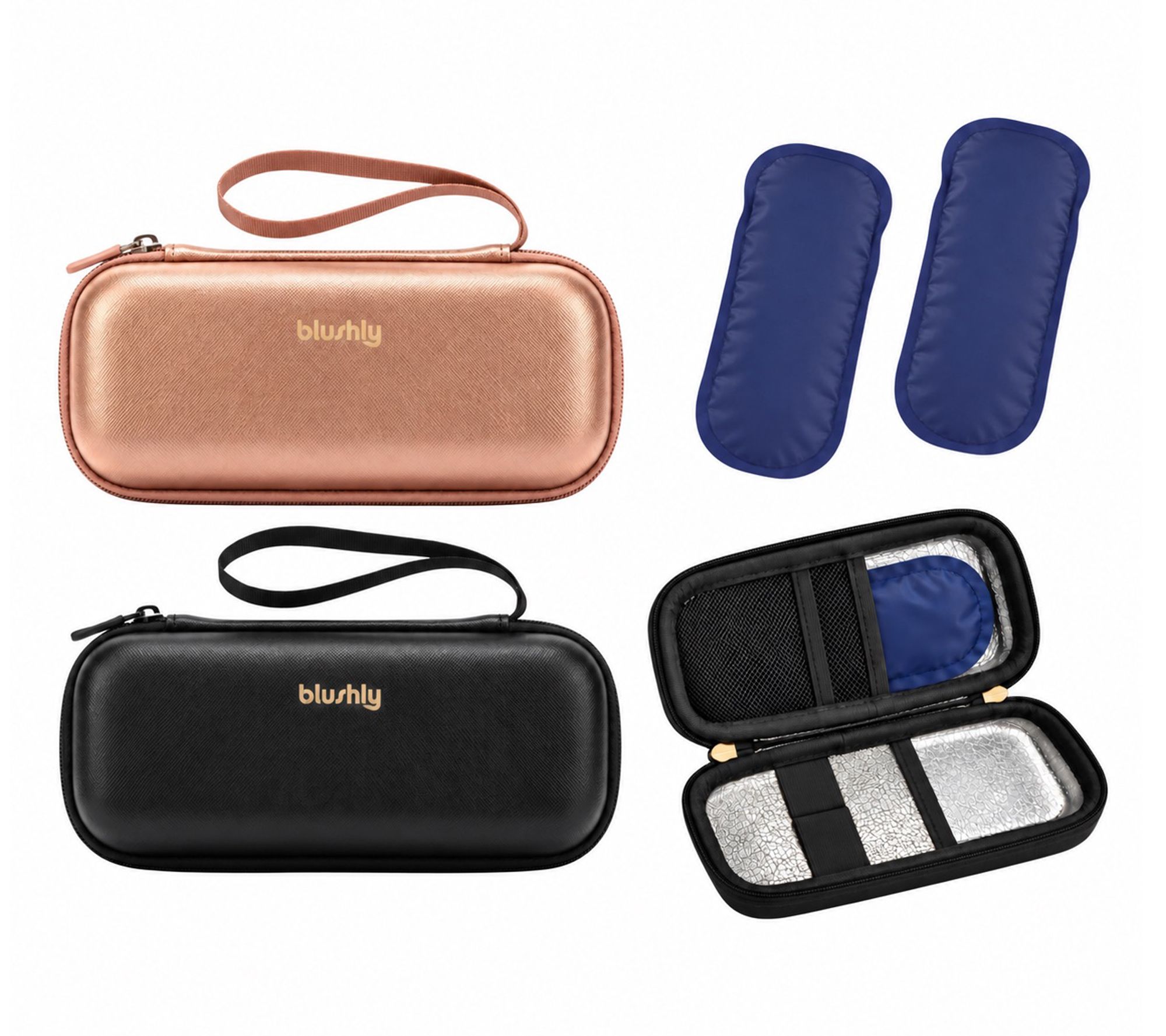 Blushly Small Insulated Bag Duo with Ice Packs