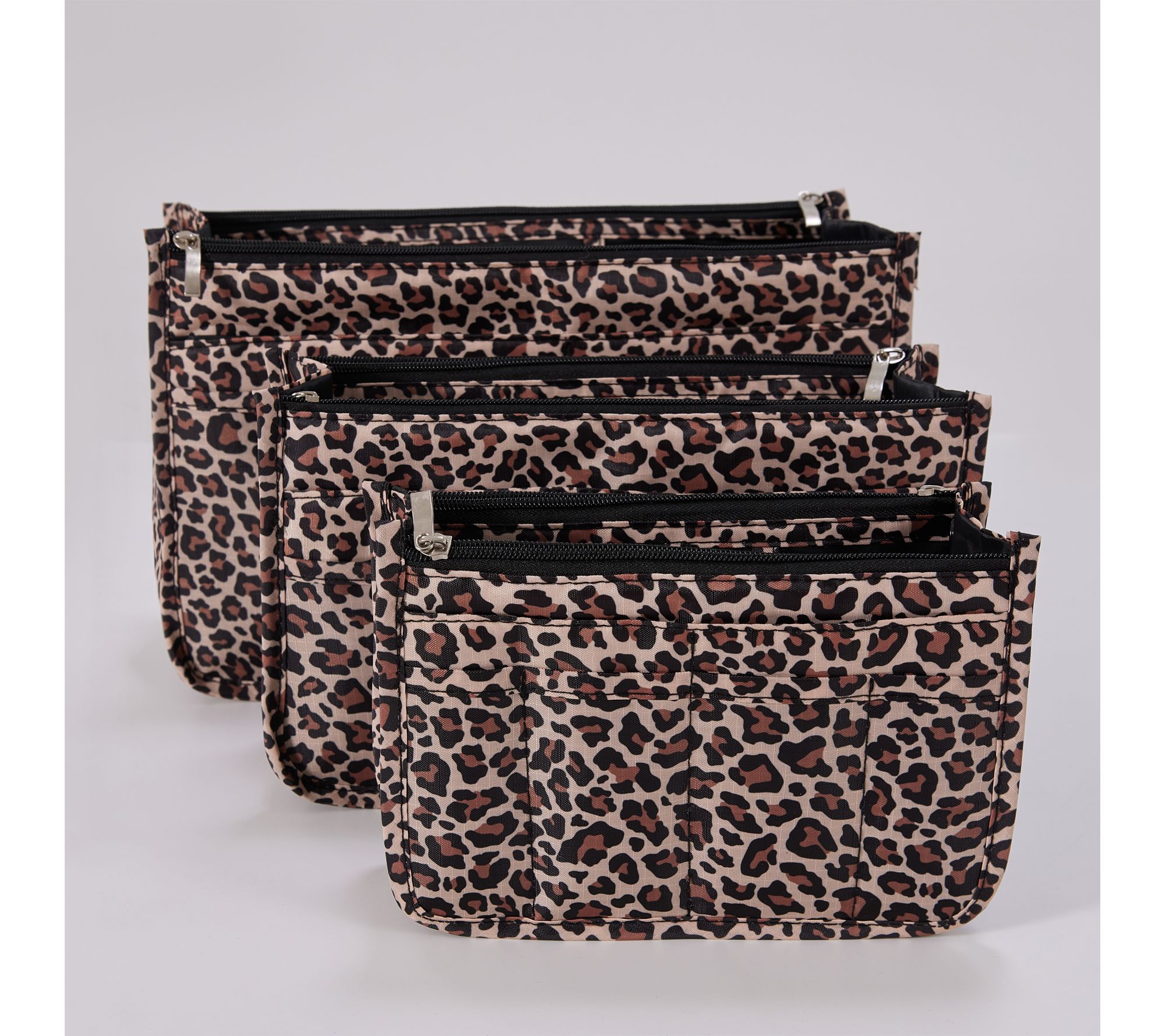 "As Is" Periea Set of 3 Purse Organizers