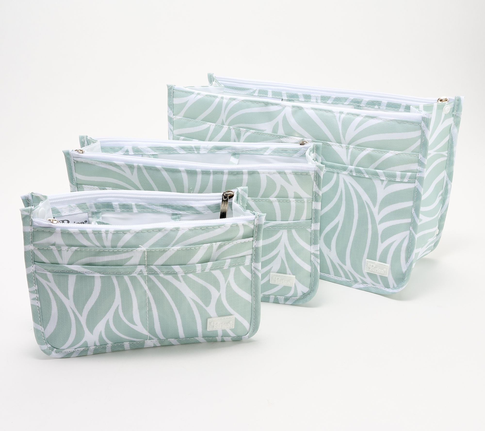 "As Is" Periea Set of 3 Purse Organizers