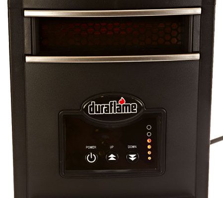 Duraflame Powerheat 1000W Infrared Quartz Heater with Remote - QVC.com