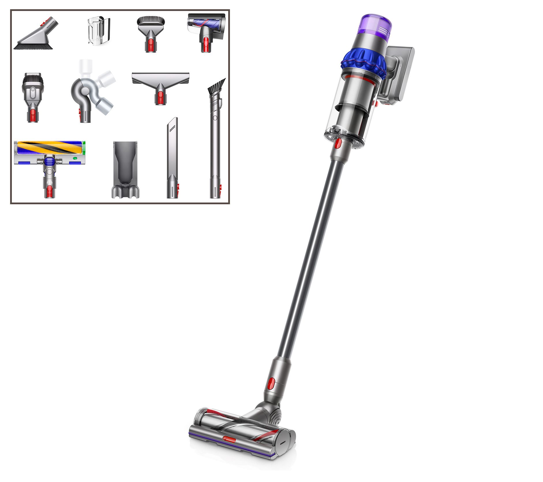 Dyson V15 Detect Total Clean Extra Stick Vacuum, 1 unit - Foods Co.