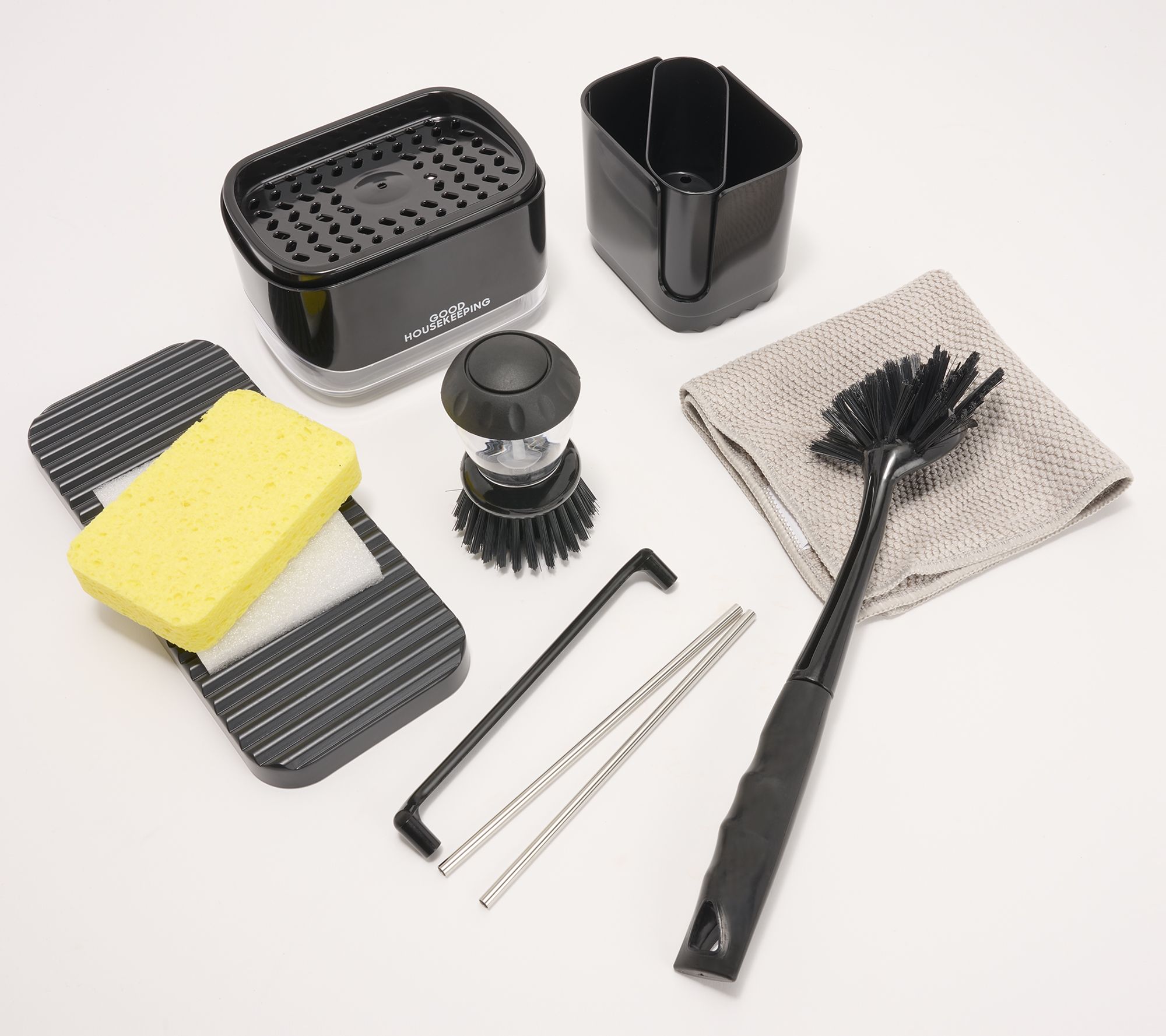 Good Housekeeping 4-Piece Kitchen Cleaning Caddy