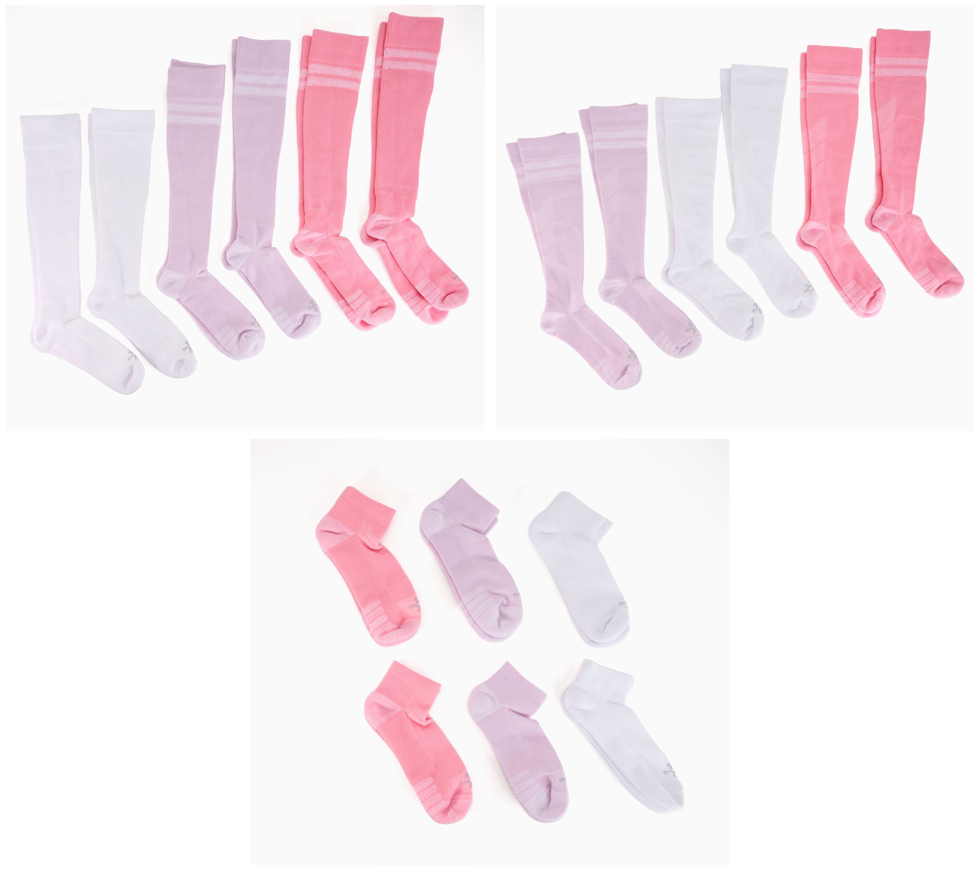  Tommie Copper Set of 6 Ultralite Microfiber Sock - V96382