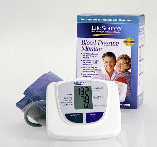 LifeSource Blood Pressure Monitor for Extra Large Arms - Each, Pack of 6
