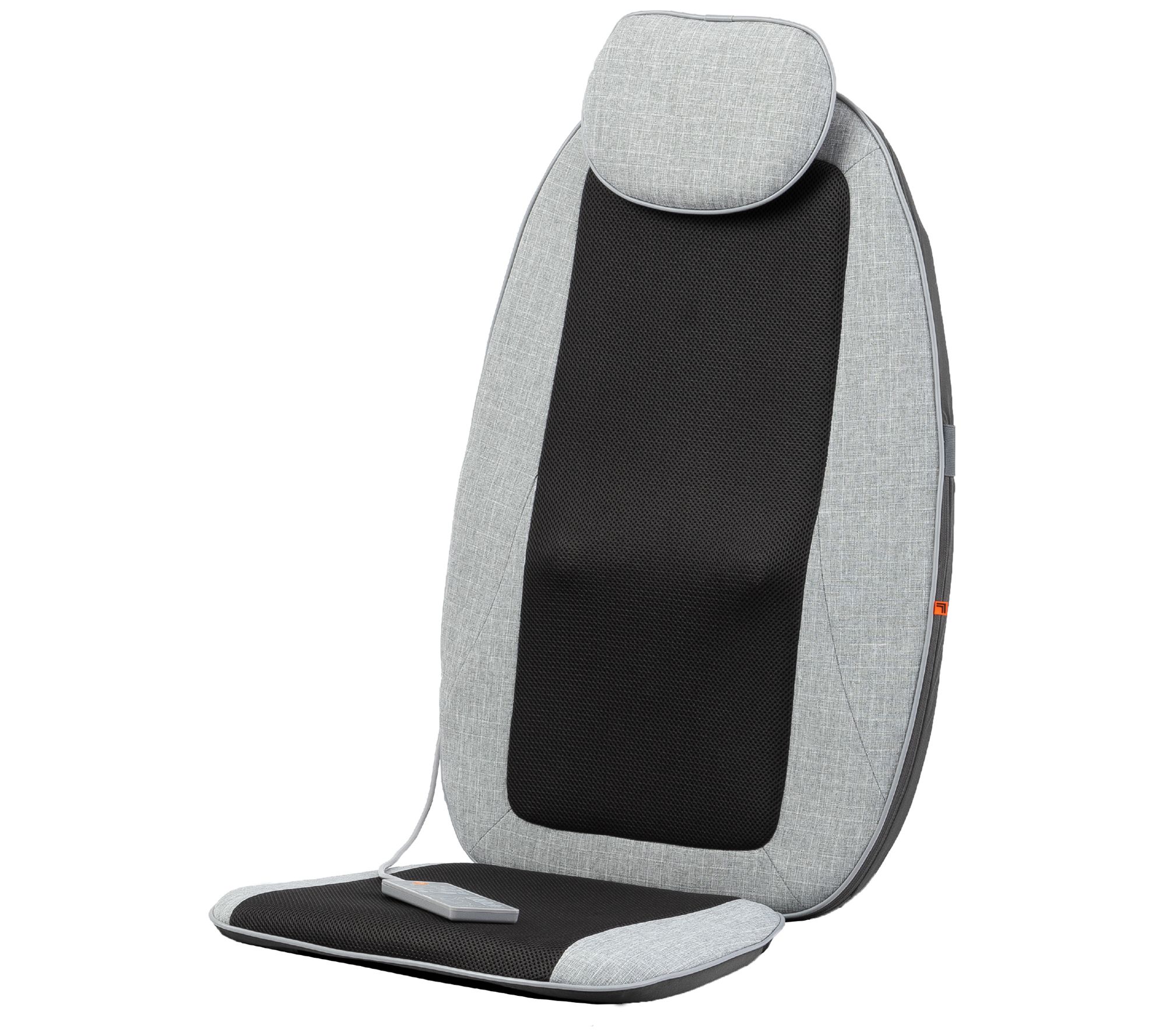 HoMedics Massage Cushion, Portable Shaitsu Pro Back Massager with Heat and  12 Massage Nodes for your Office Chair, Bed, or Couch