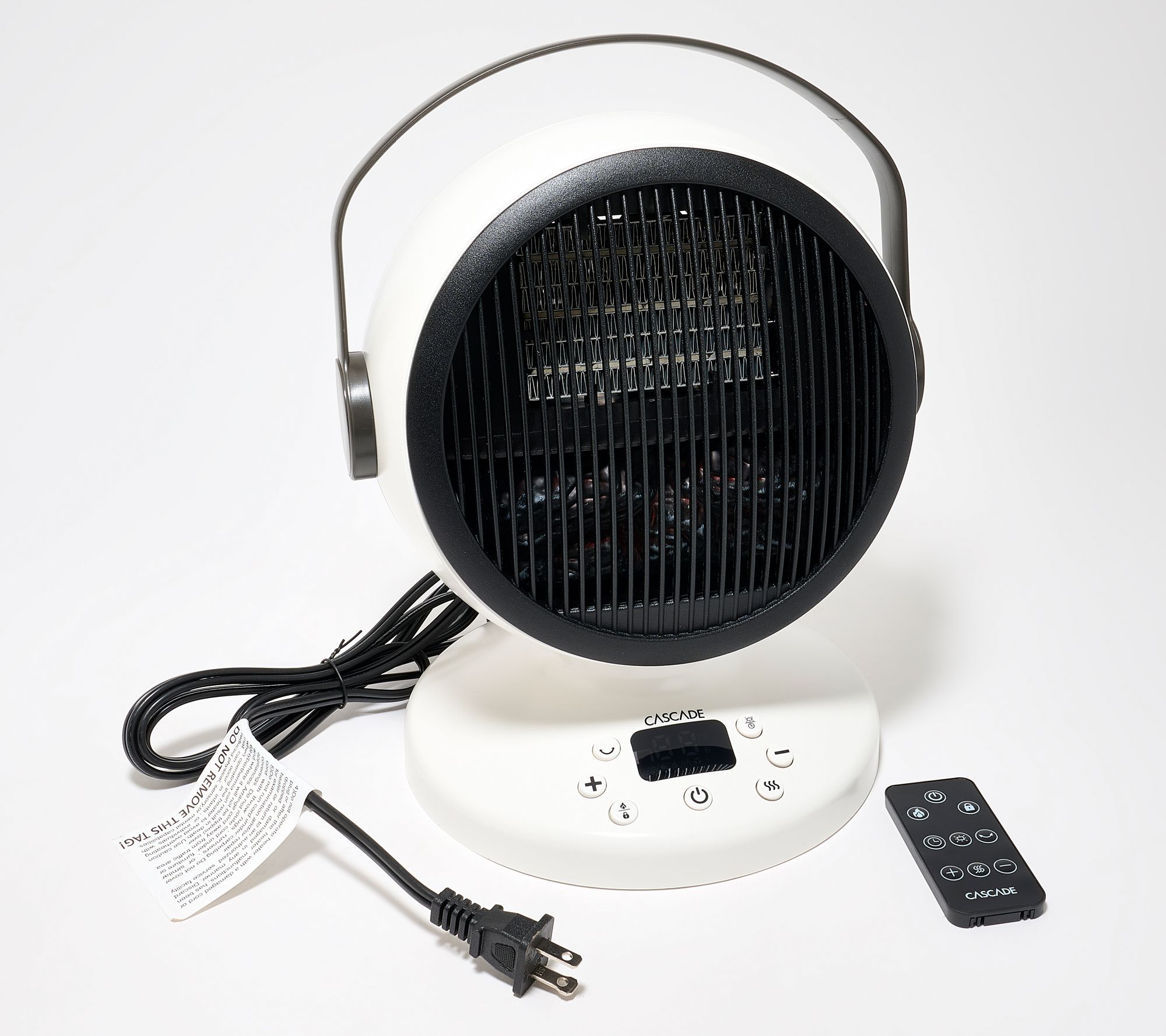 Cascade Wunder Warmth 13" Portable Heater w/ Digital Flame