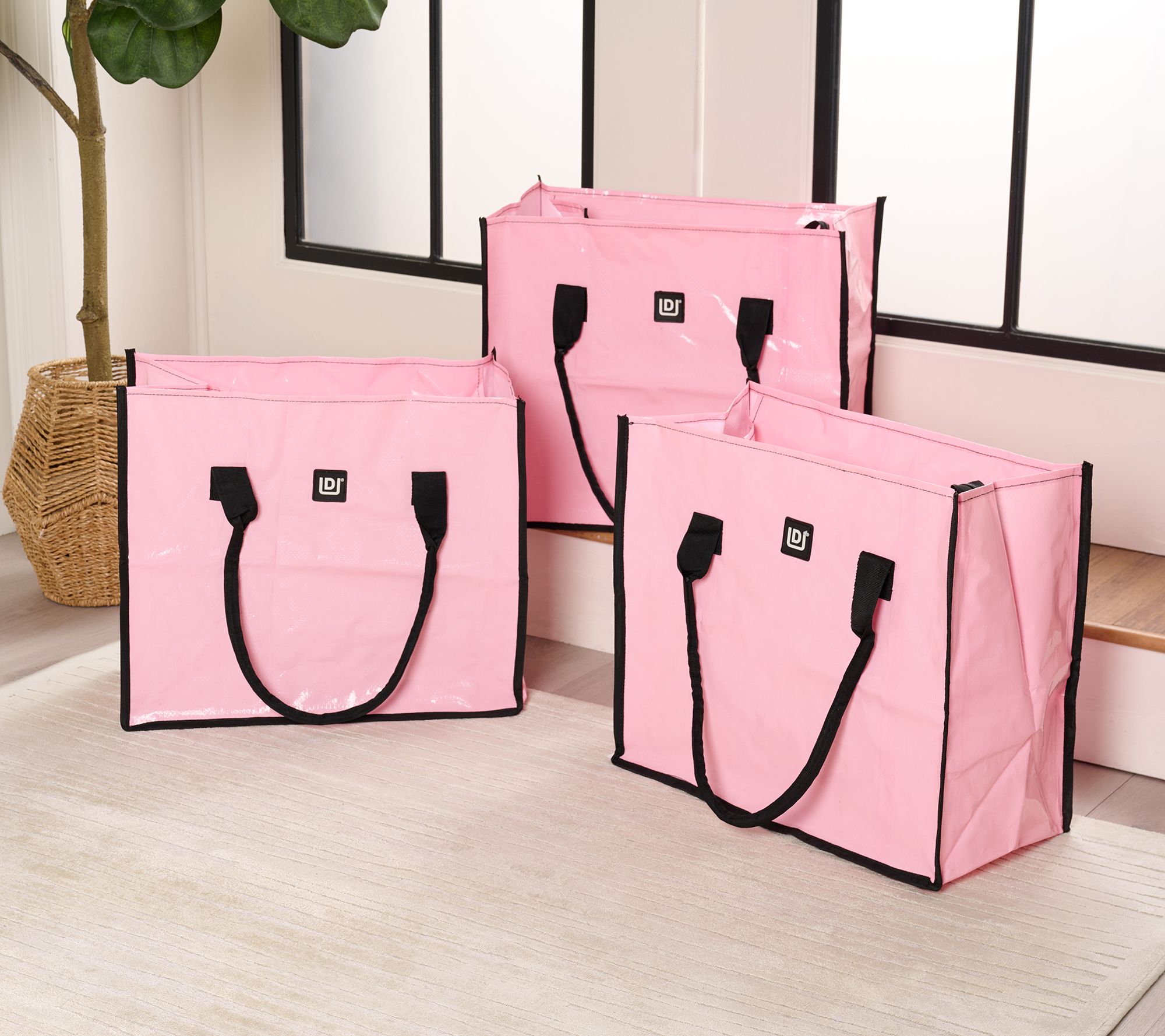 Durasack Set of 3 Zip Top Shoulder Bags