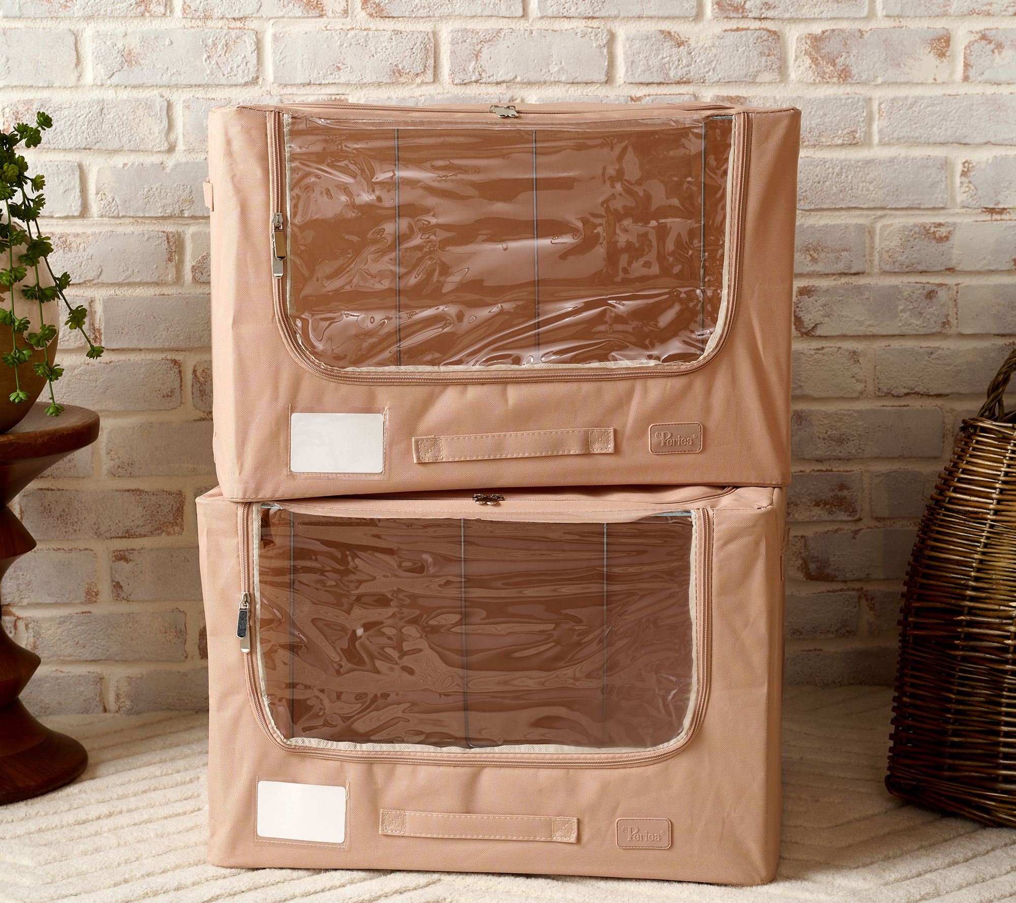 Periea Set of 2 Large Utility Storage Boxes