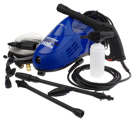 Power Wash 1400 PSI 11pc Pressure Washer with Tool Accessory Kit - Page ...