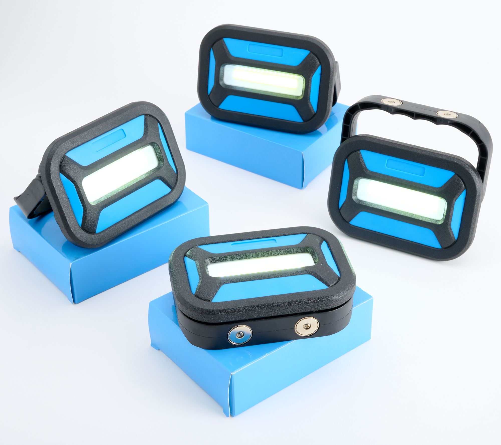 BrightEase Set of 2 Multi-Use Pop-up Lantern and Spotlight