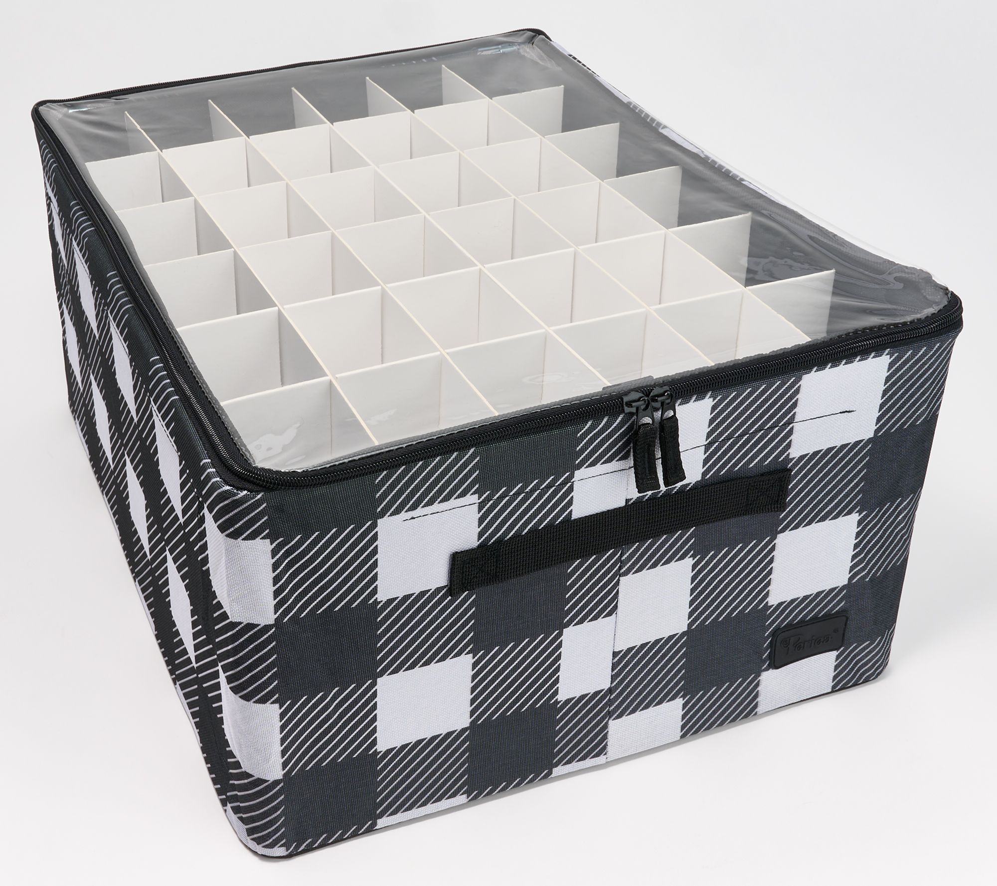 "As Is" Periea 72-Piece Collapsible Ornament Storage Box