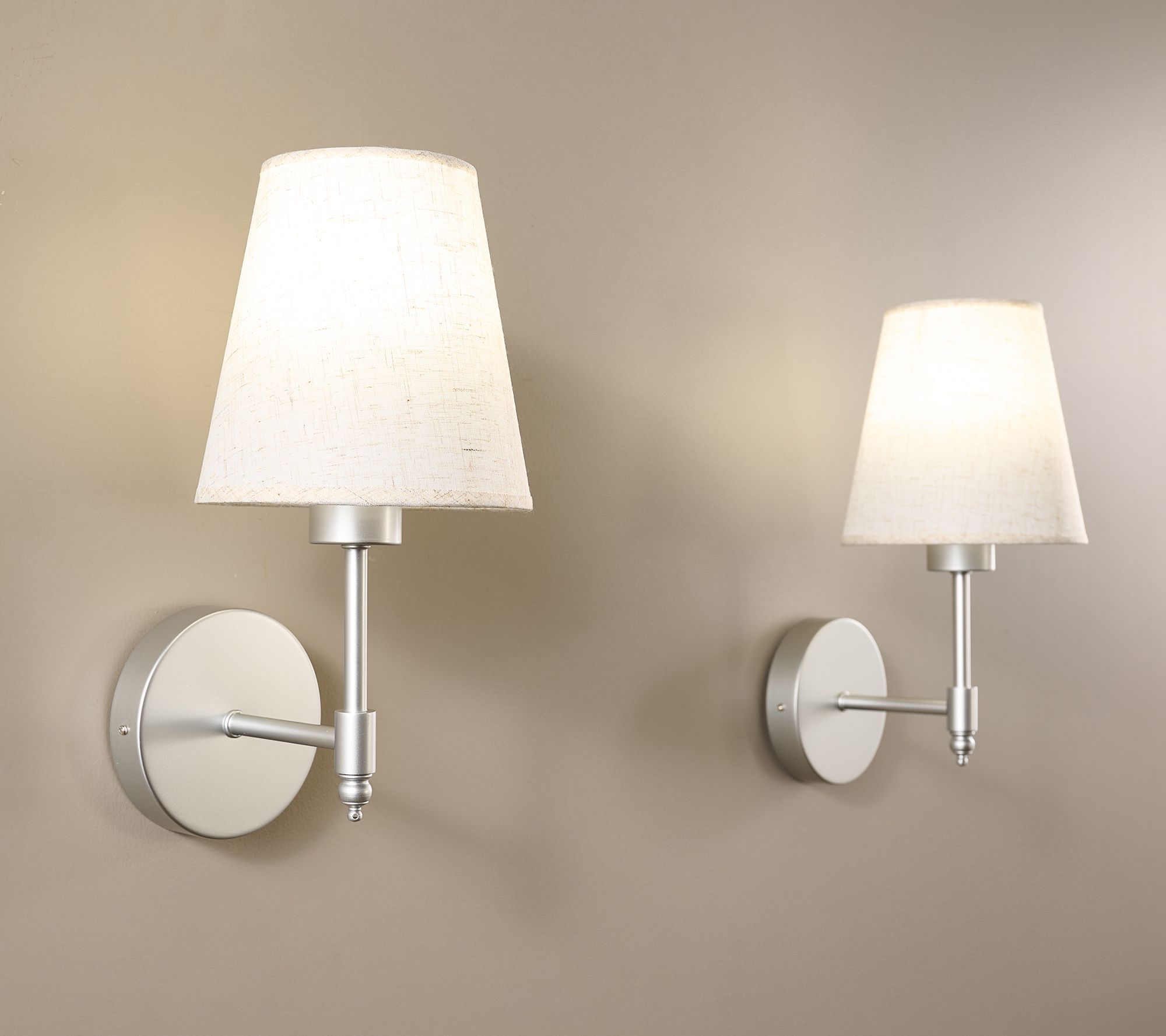 Brightliving Set of 2 RGB Wireless LED Wall Sconce