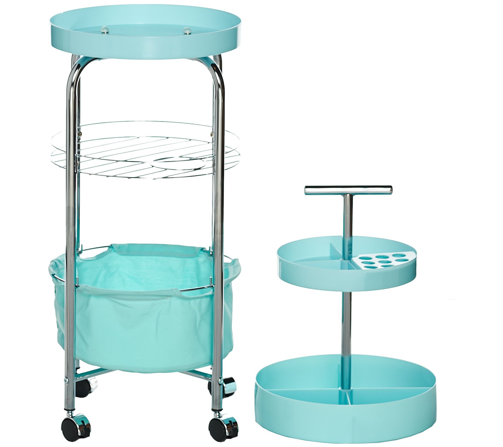 Design Accents 4Tier MultiFunction Cart with Wheels
