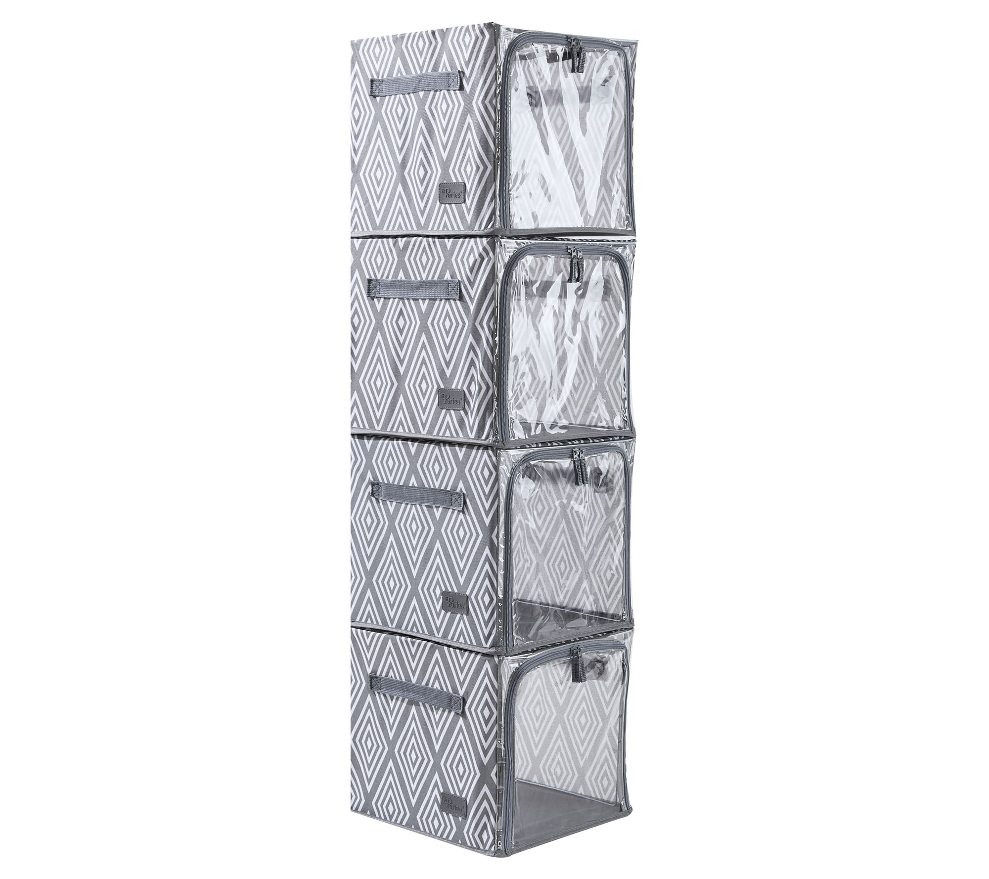 Periea Set of 4 Square Stackable Cubes
