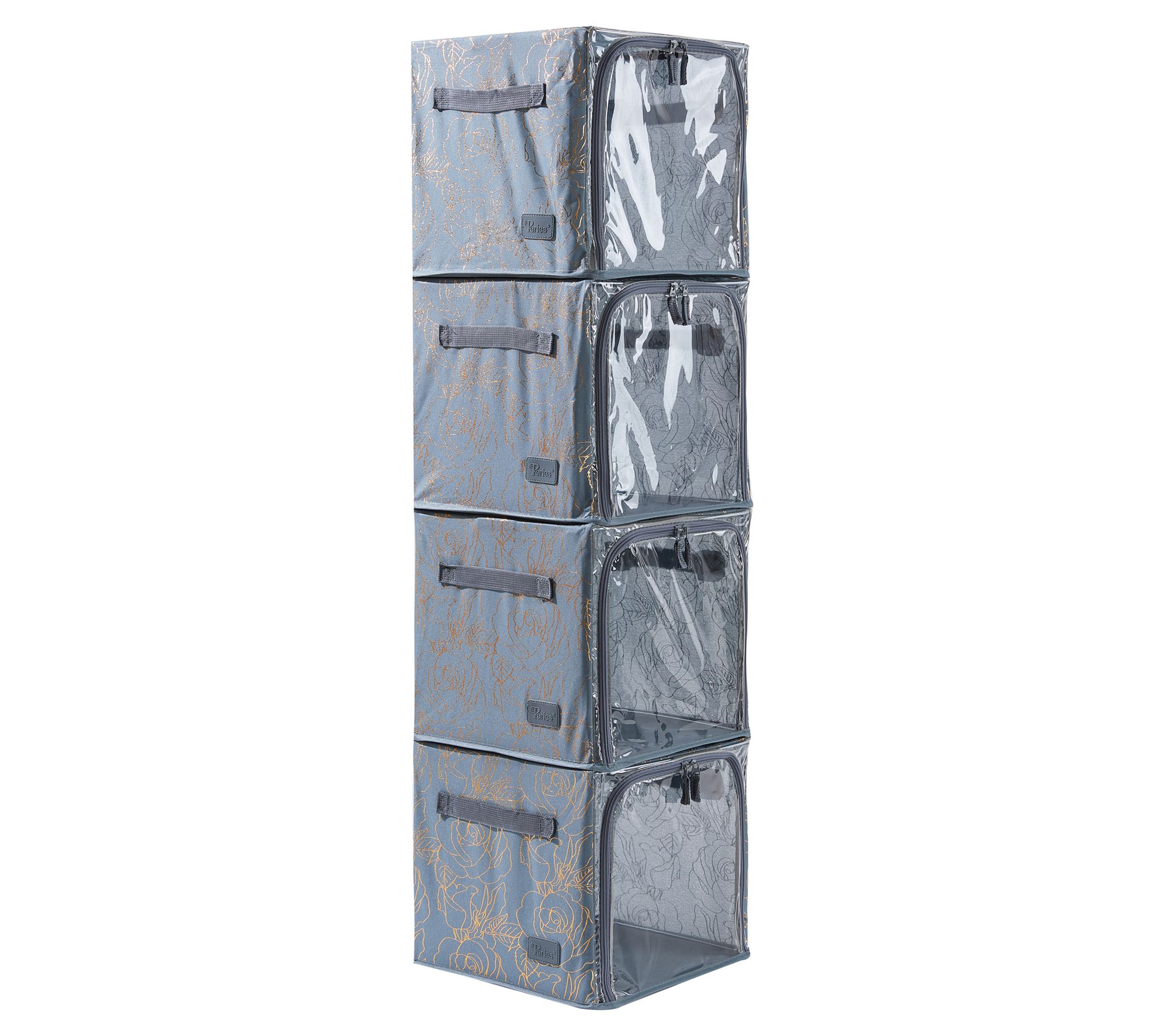 Periea Set of 4 Square Stackable Cubes