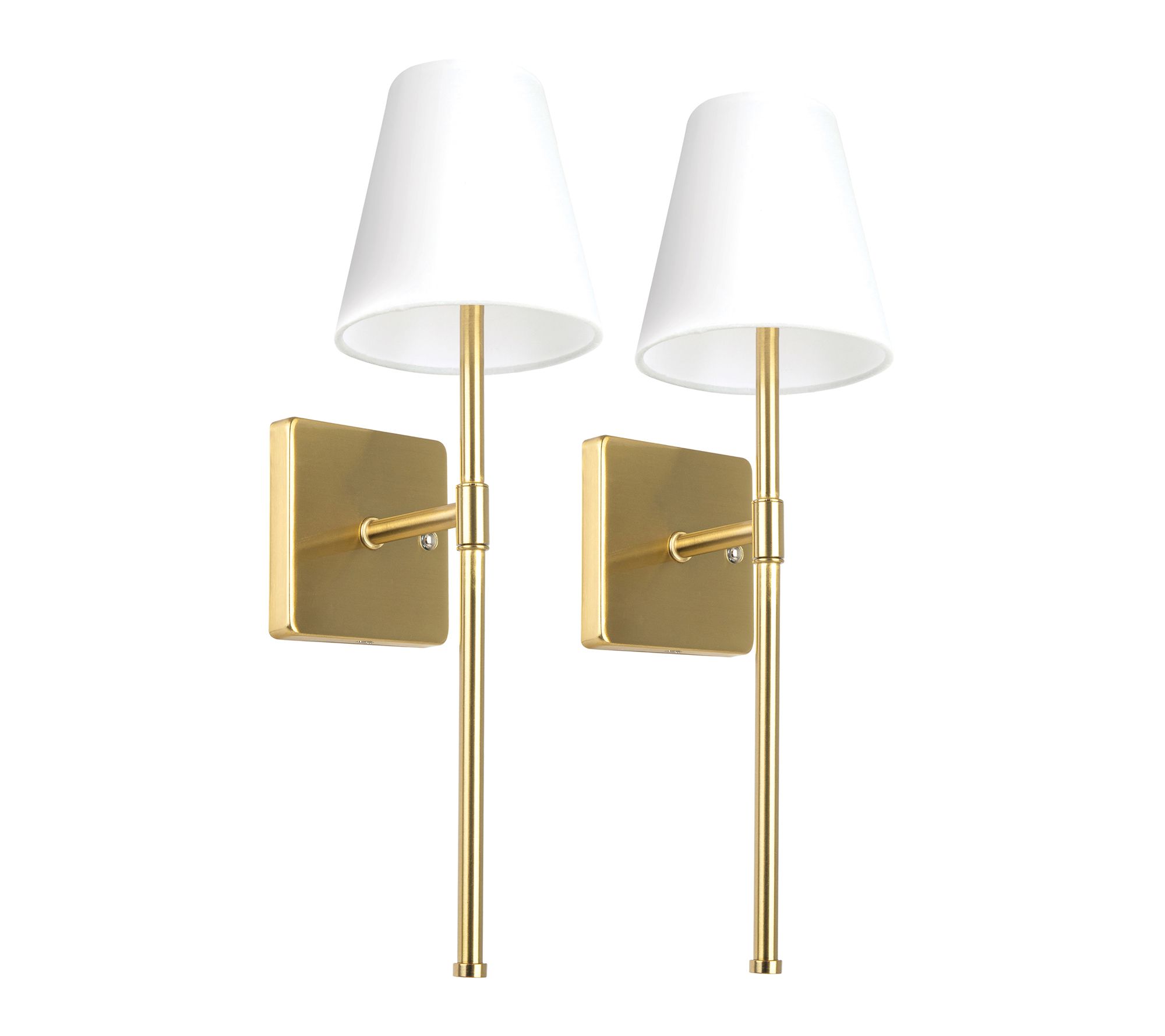  Bell & Howell Set of 2 Rechargeable Wall Sconces