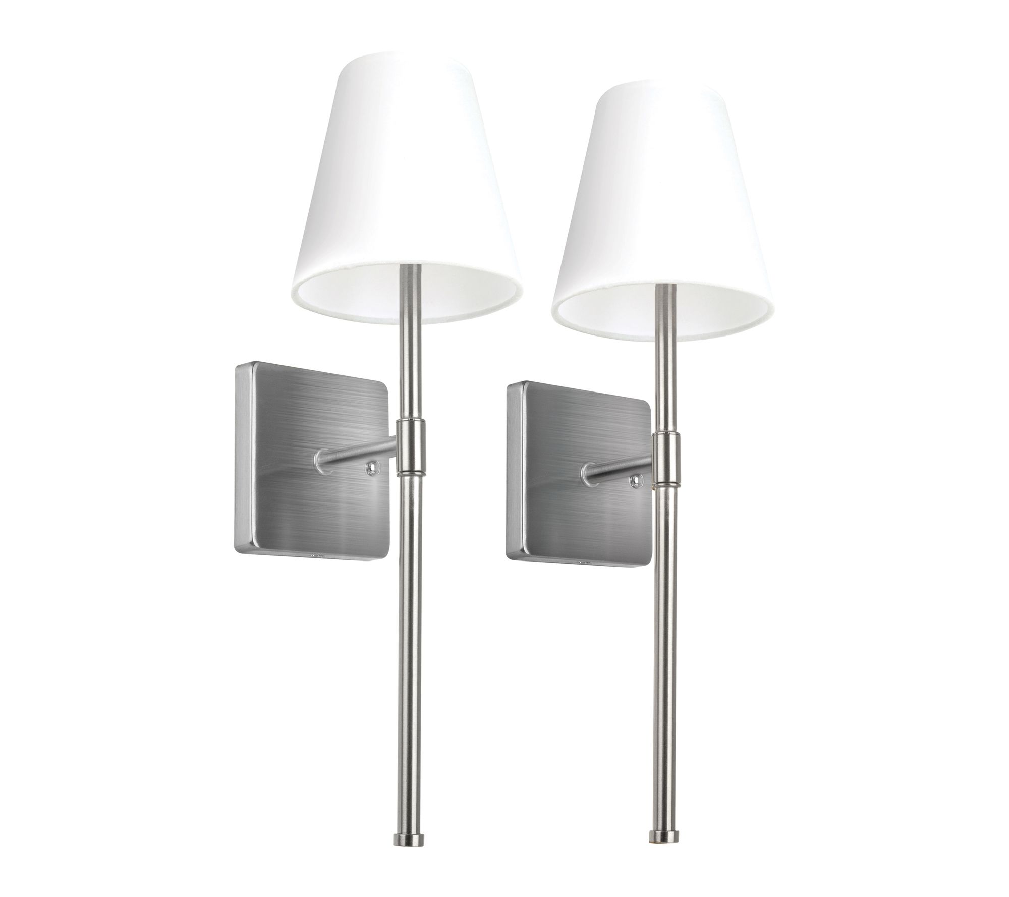 Bell & Howell Set of 2 Rechargeable Wall Sconces