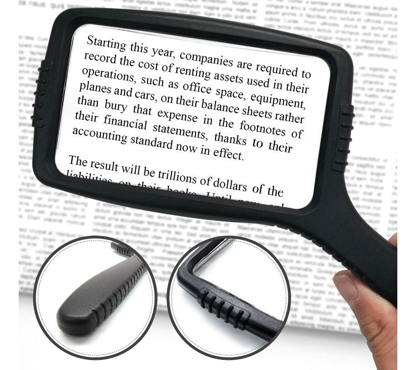  Magnipros 3X Jumbo Size Magnifying Glass