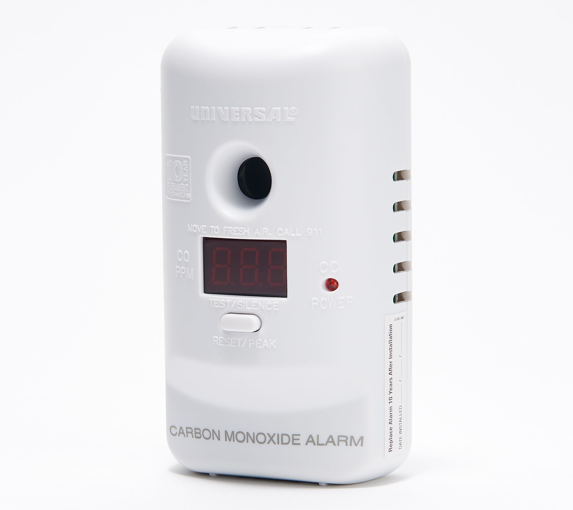 USI Carbon Monoxide 10yr Sealed Free Standing Smart Alarm