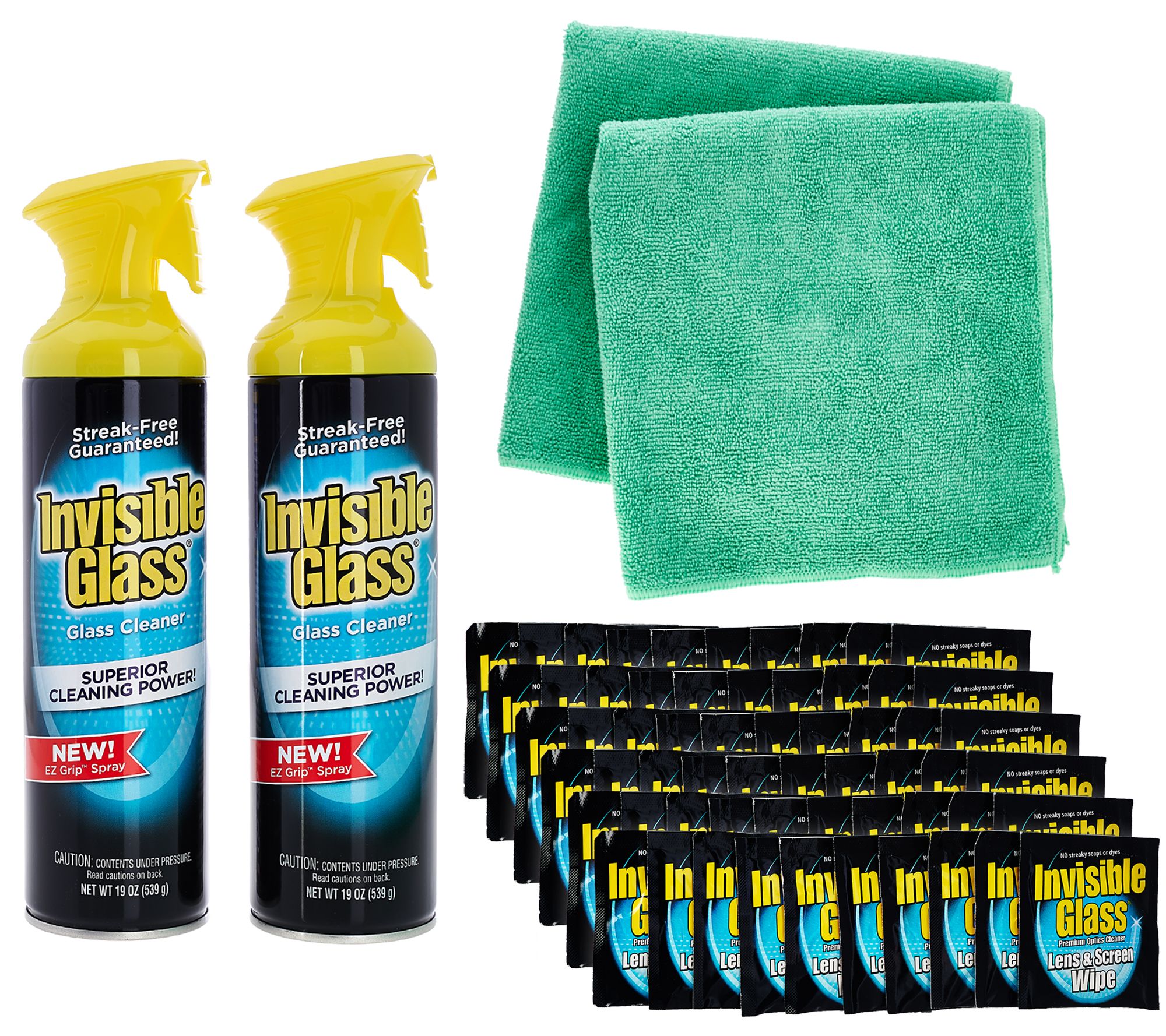 "As Is" Stoner Invisible Glass SuperSize 64 piece Home Cleaning Kit