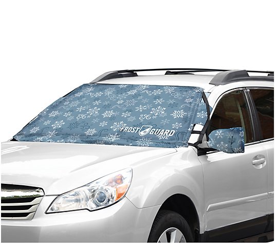 FrostGuard Windshield Cover with 2 Security Panels & Mirror Covers