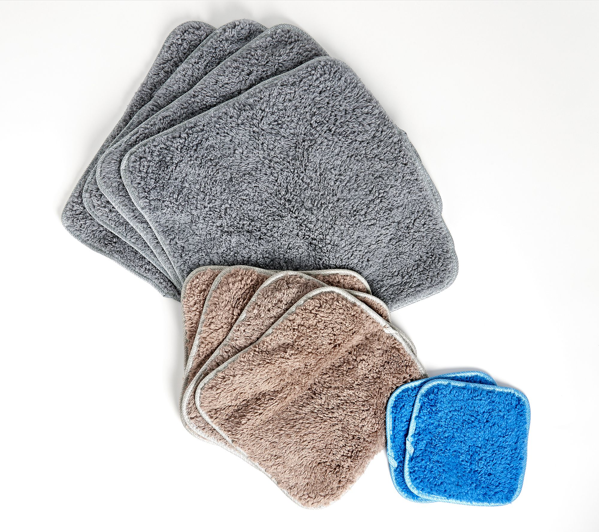 Campanelli's Puppyfur Microfiber Towels 10 PC Set Super Soft Gentle Plush Cle 