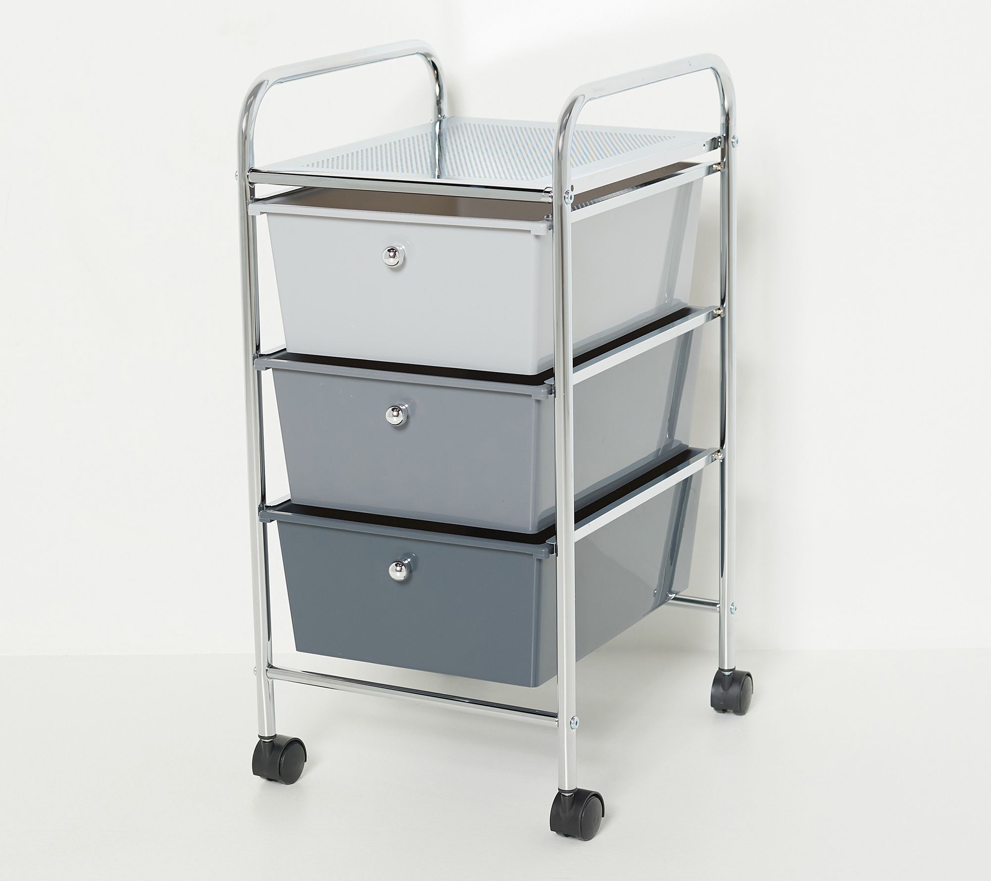 Tidy & Co. 3-Drawer Storage Cart on Wheels 