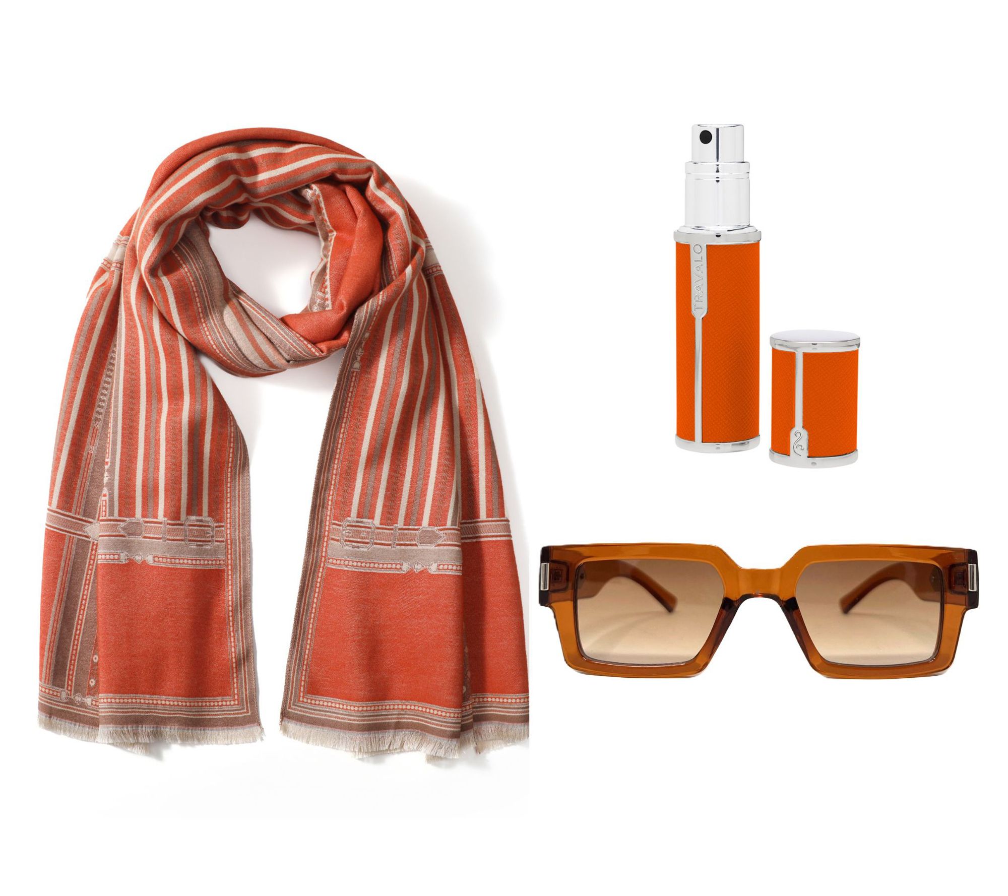 Youzey Jetsetter Travel Sunglasses, Scarf &Travalo Set