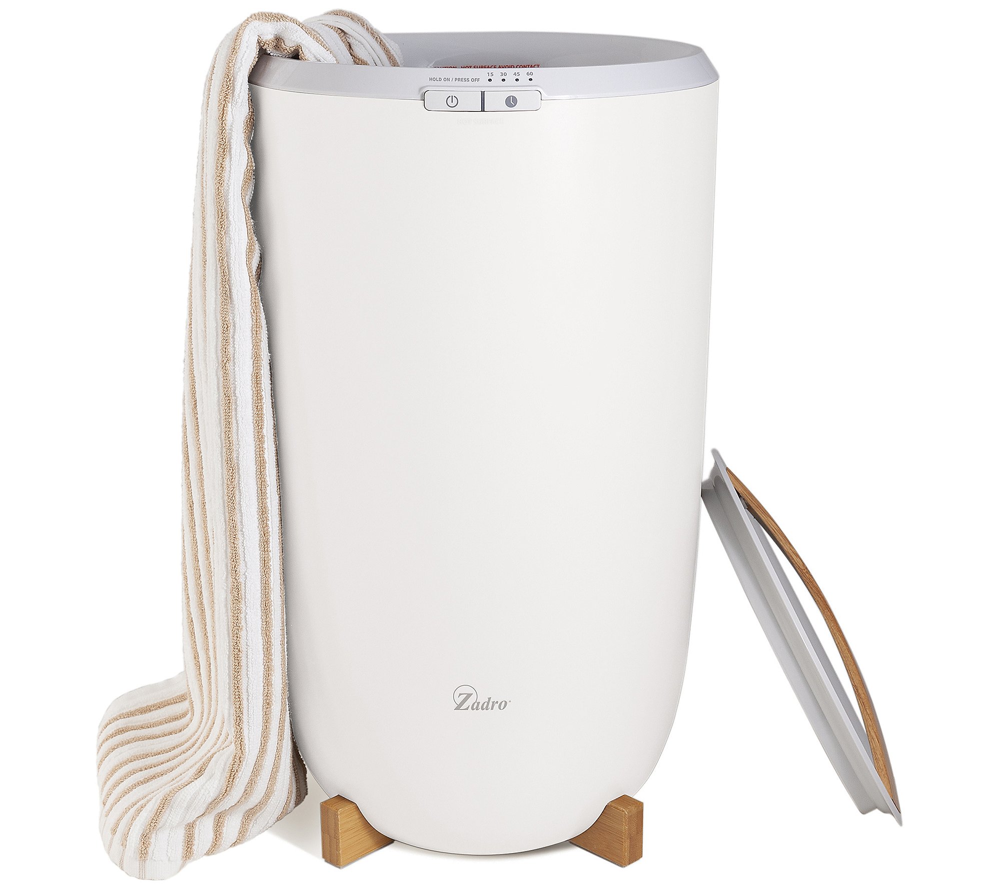 qvc.com | Zadro Ultra Large White Towel Warmer