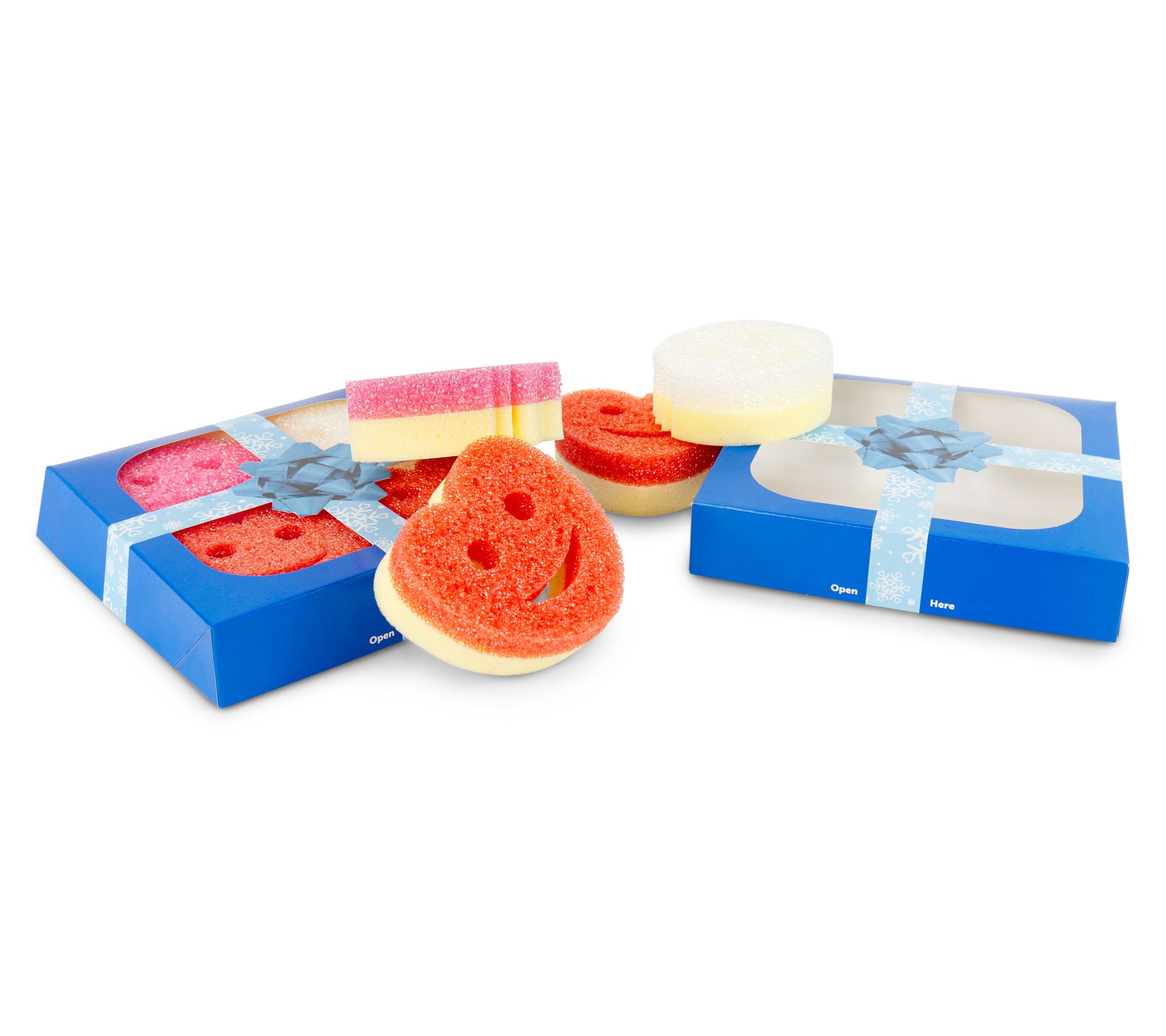 Scrub Mommy Double Sided Multi Color Sponge Set on QVC 