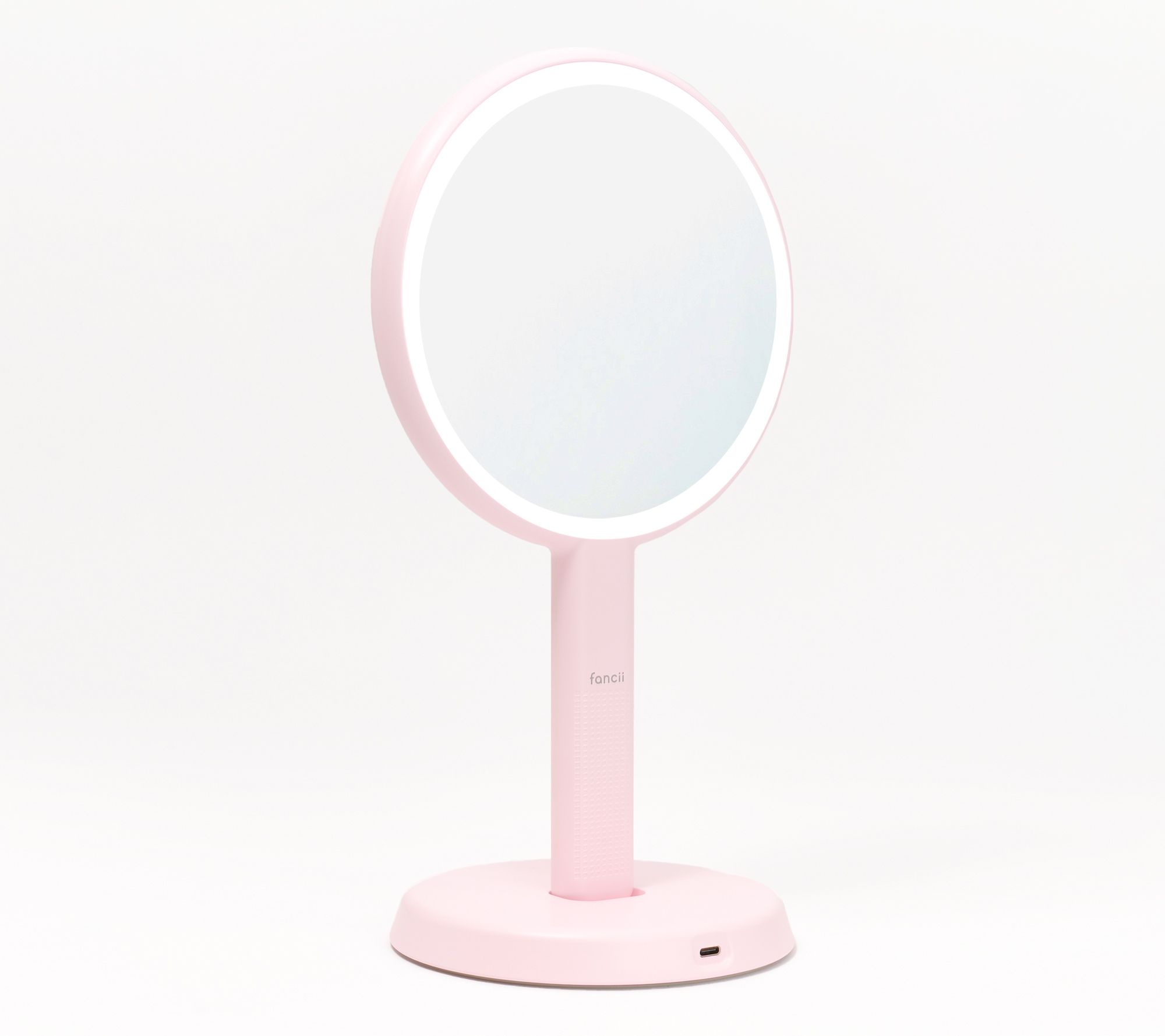 Fancii Vera Rechargeable Vanity Mirror with 3 Led Light Settings - Silver