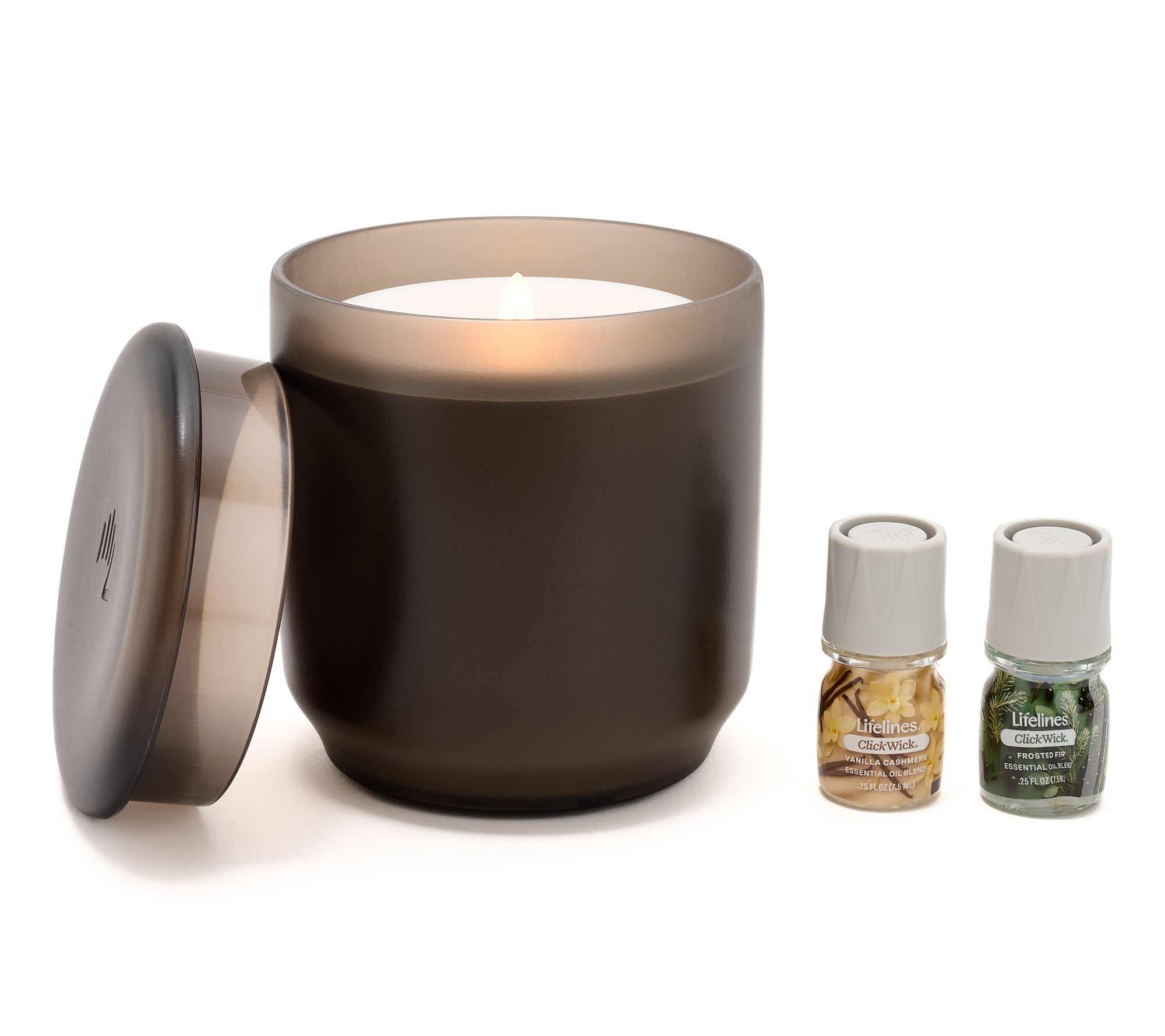 Lifelines Rechargeable Flameless Candle with 2 ClickWicks