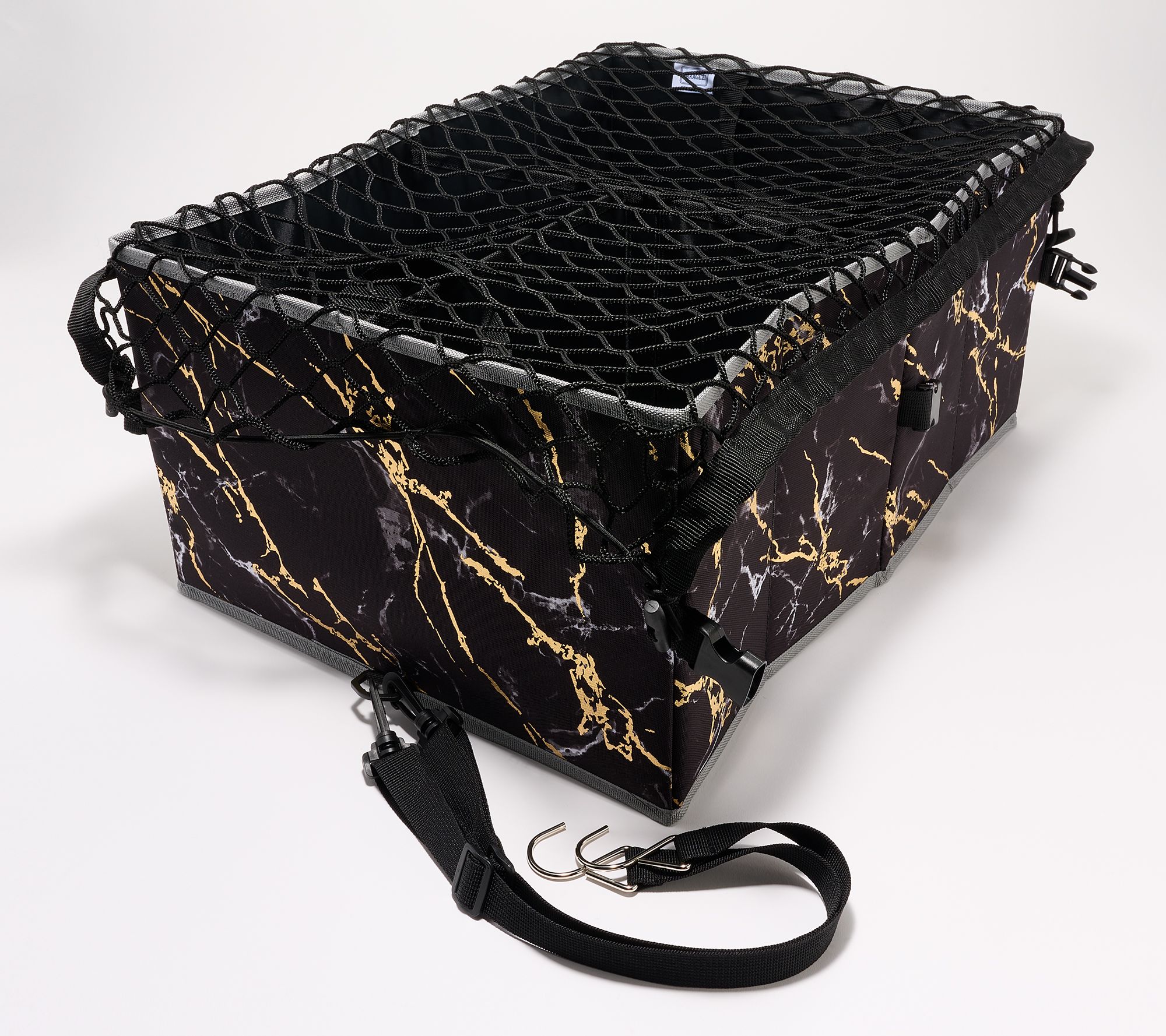 "As Is" Garage21 Trunk Organizer with Mesh lid and Fasteners