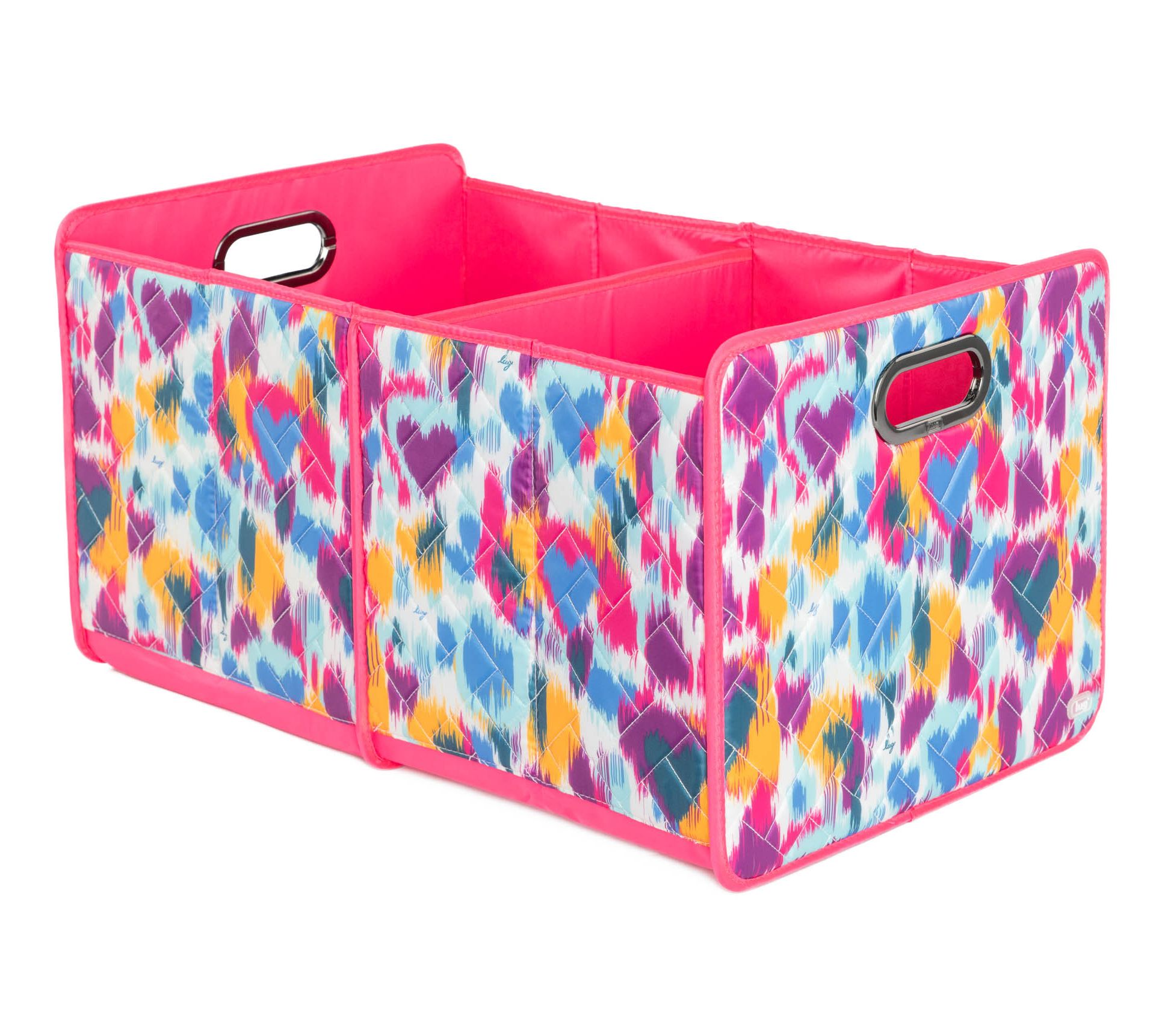 Lug Collapsible Storage Organizer with Divider - Flatbed 2