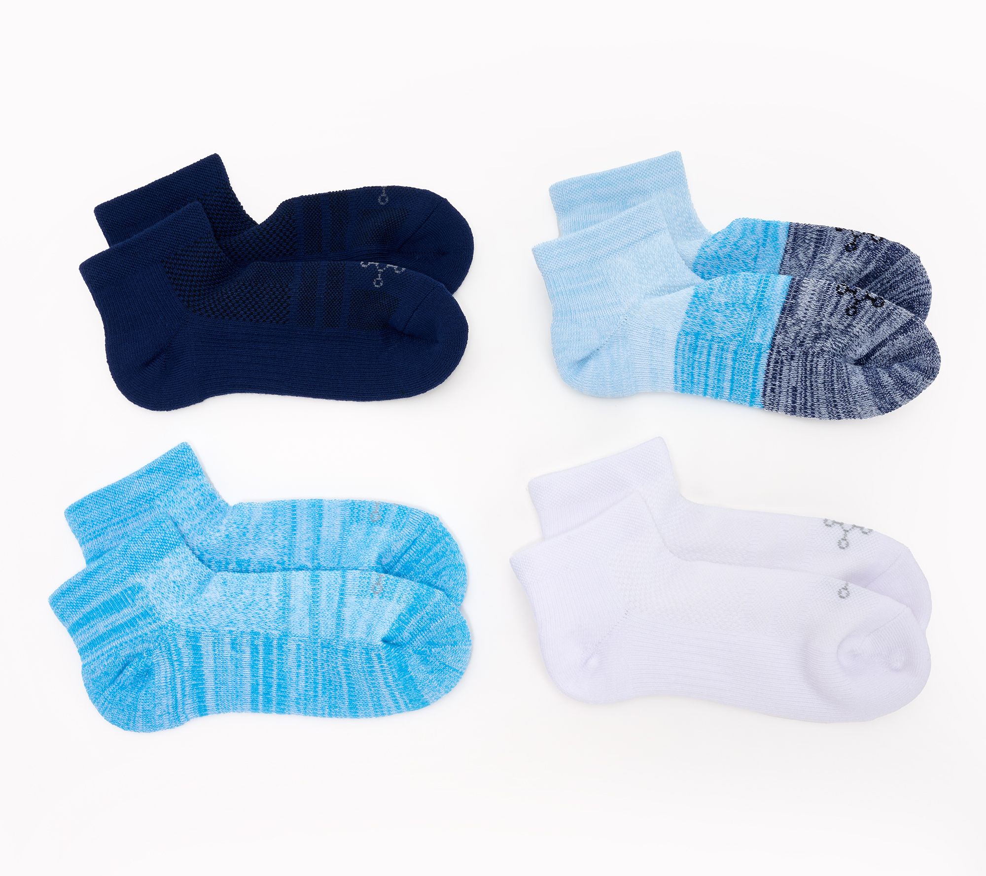 Tommie Copper Set of 4 Ankle Compression Socks