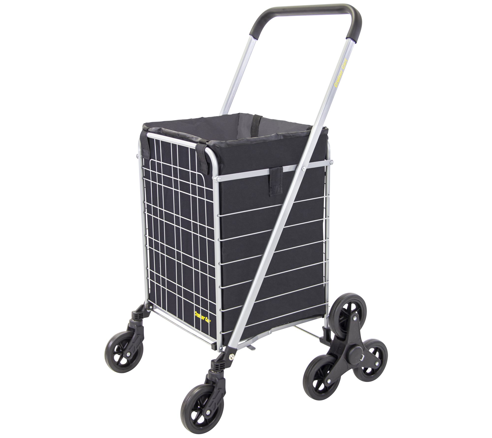 dbest 2-in-1 Foldable Stair Climber Cruiser Cart w/ Liner Bag