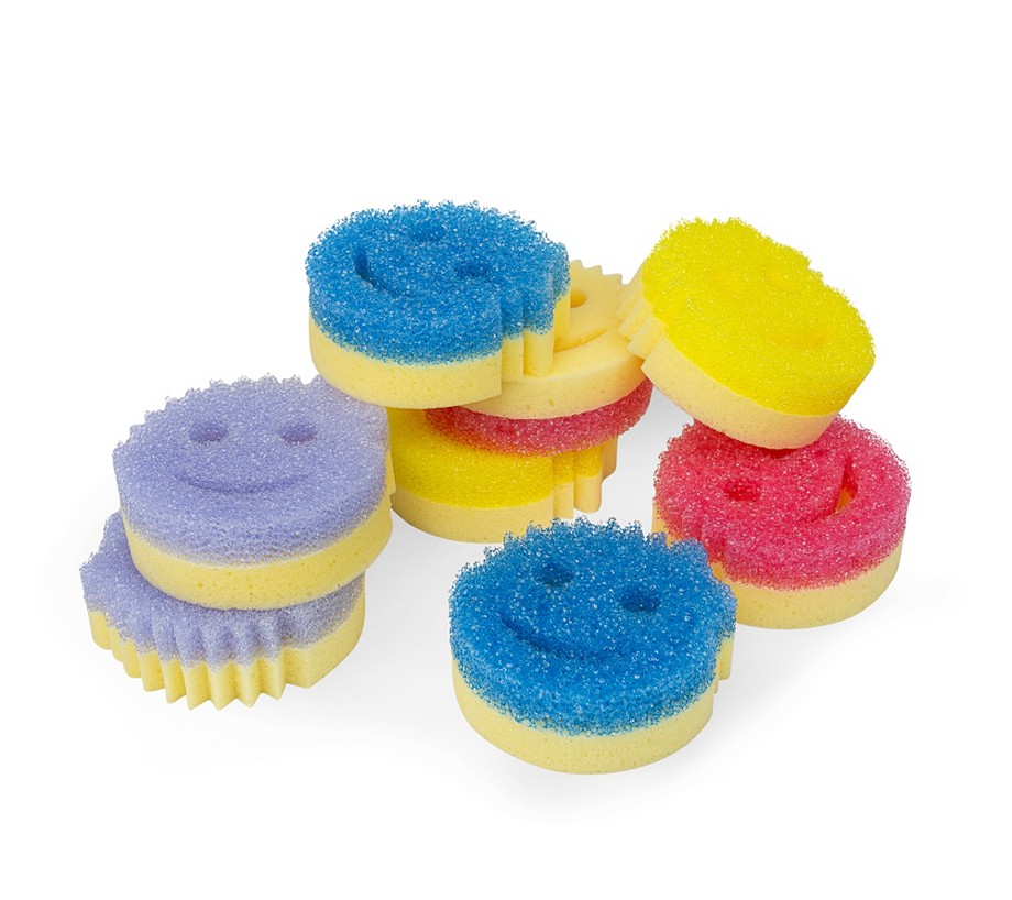 Scrub Mommy 8 Piece Multi-Color Sponge Set