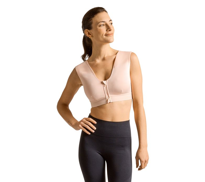 Copper Life by Tommie Copper Shoulder Support Bra with Zipper