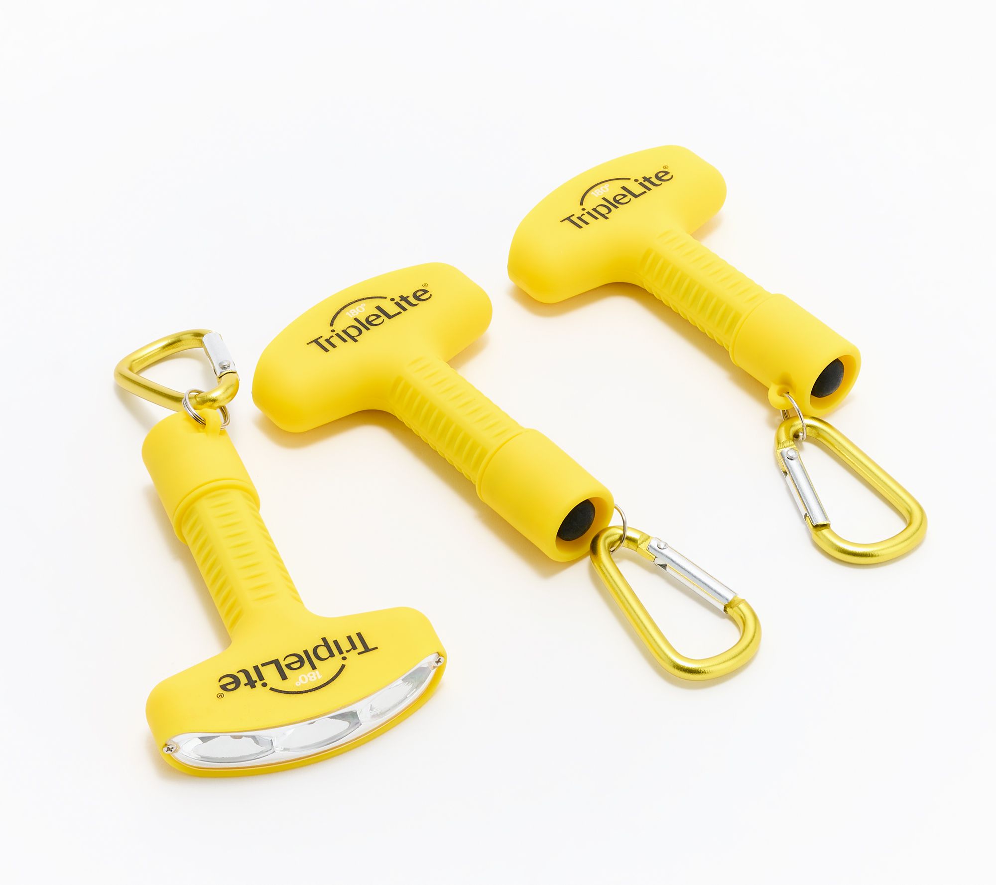 Triplelite Set of 3 50-Lumen Flashlights on Key Chains