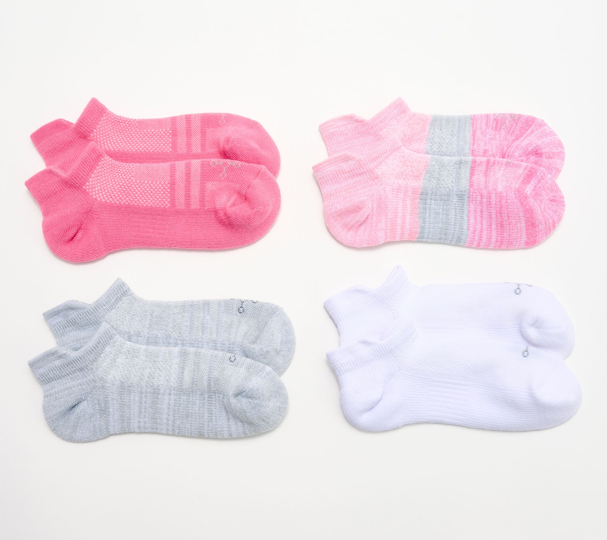 Tommie Copper Set of 4 No Show Compression Socks