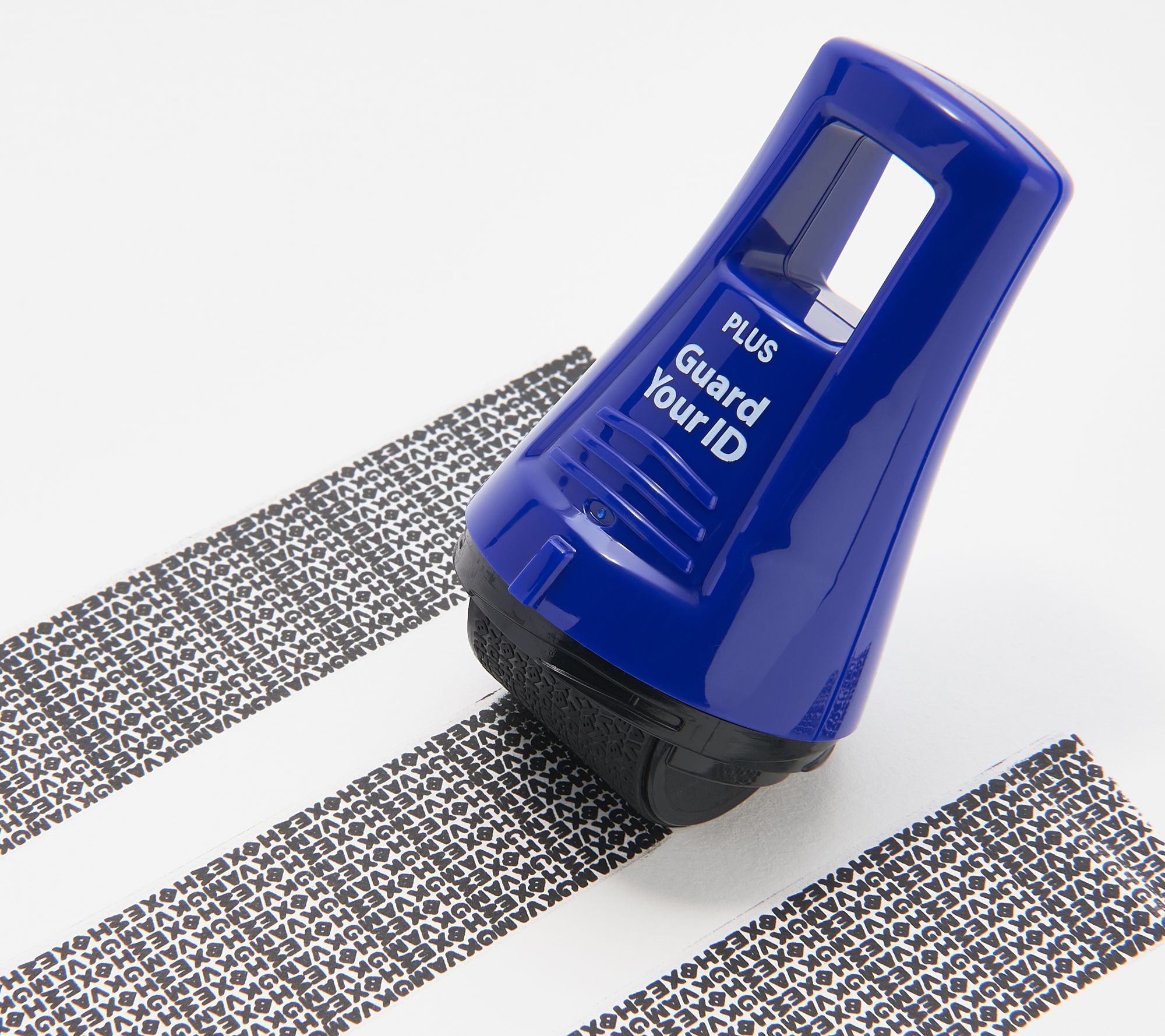 Plus Guard Your ID Wide Roller Stamp White 