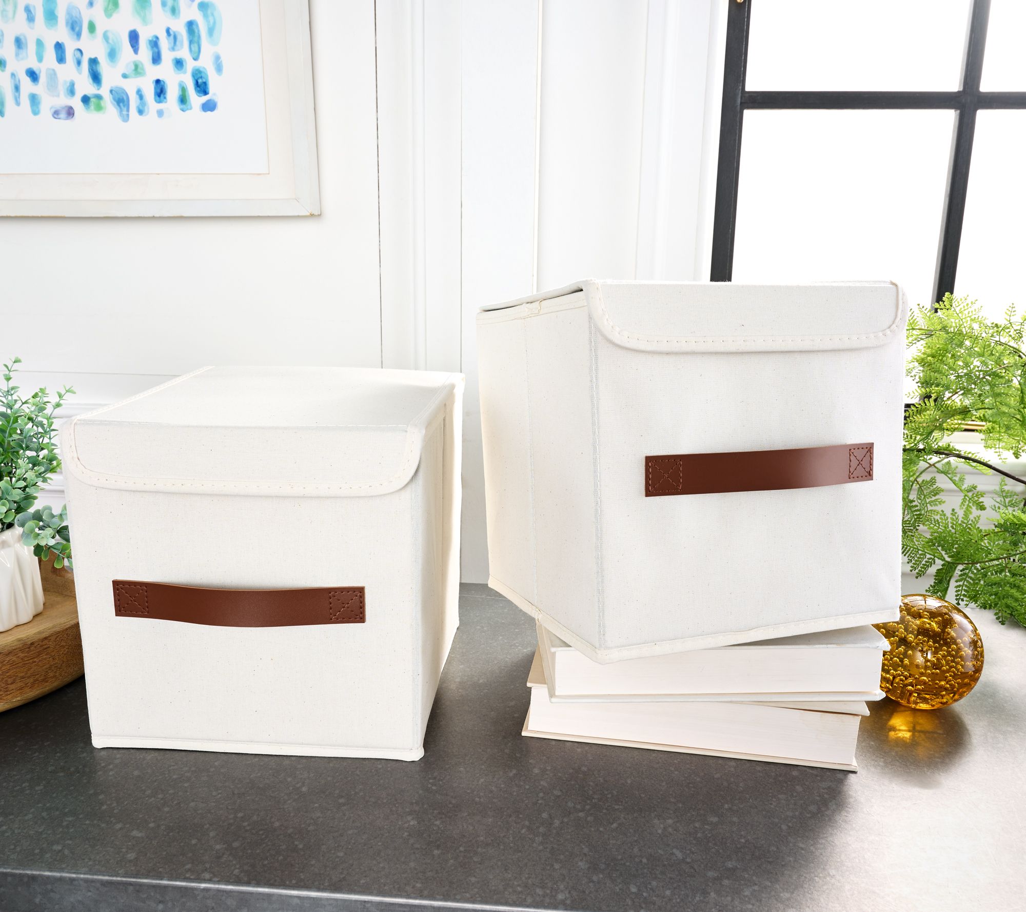 Cella 9" x 9" Small Collapsible Storage Bins