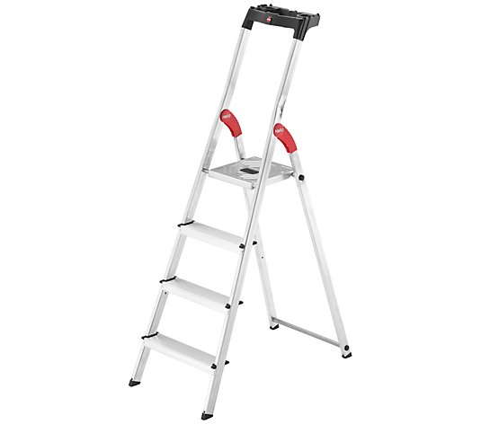 The Hailo L60 ladder 4-Step Aluminum Step Ladder