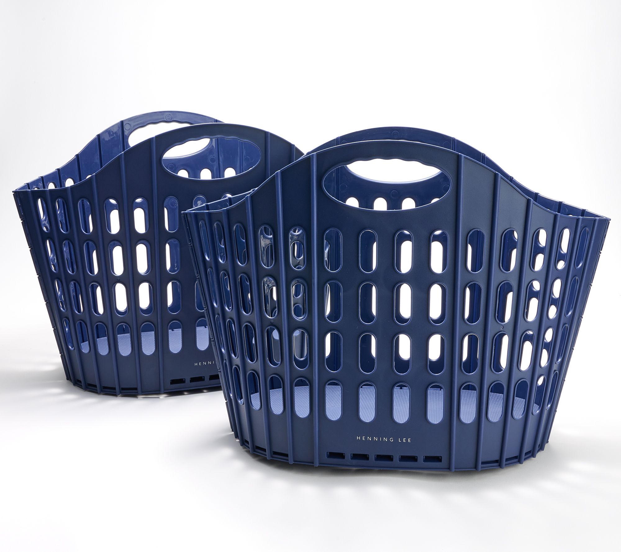 "As Is" Henning Lee S/2 Collapsible Everyday Baskets