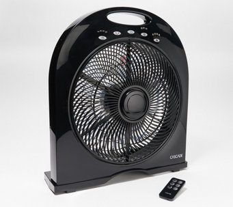 Cascade Capri 12" Portable 4-Speed Cooling Fan & Remote Control - V37999