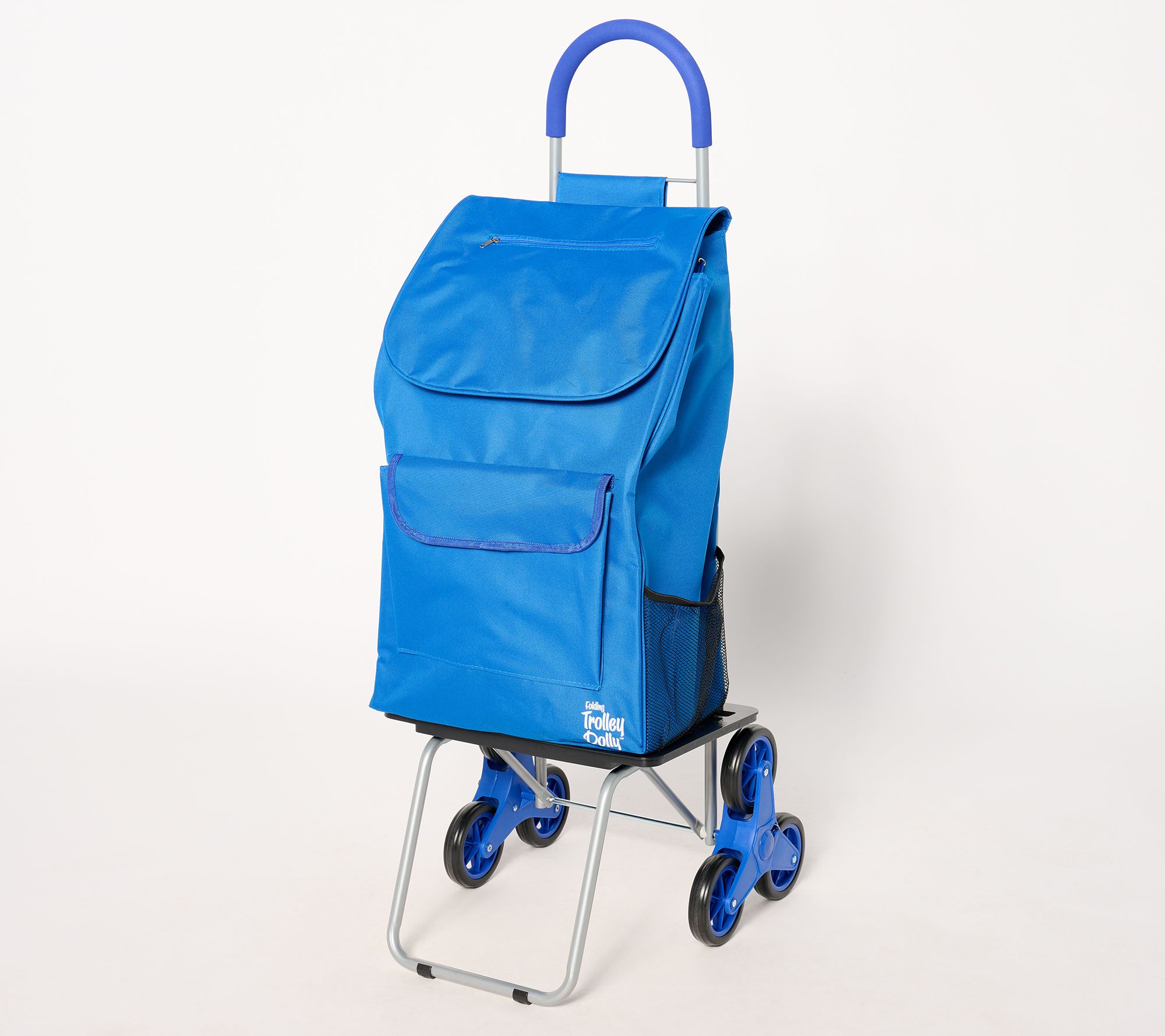Trolley Dolly XL 3-in-1 Stair Climber Folding Cart w/ Backpack Straps