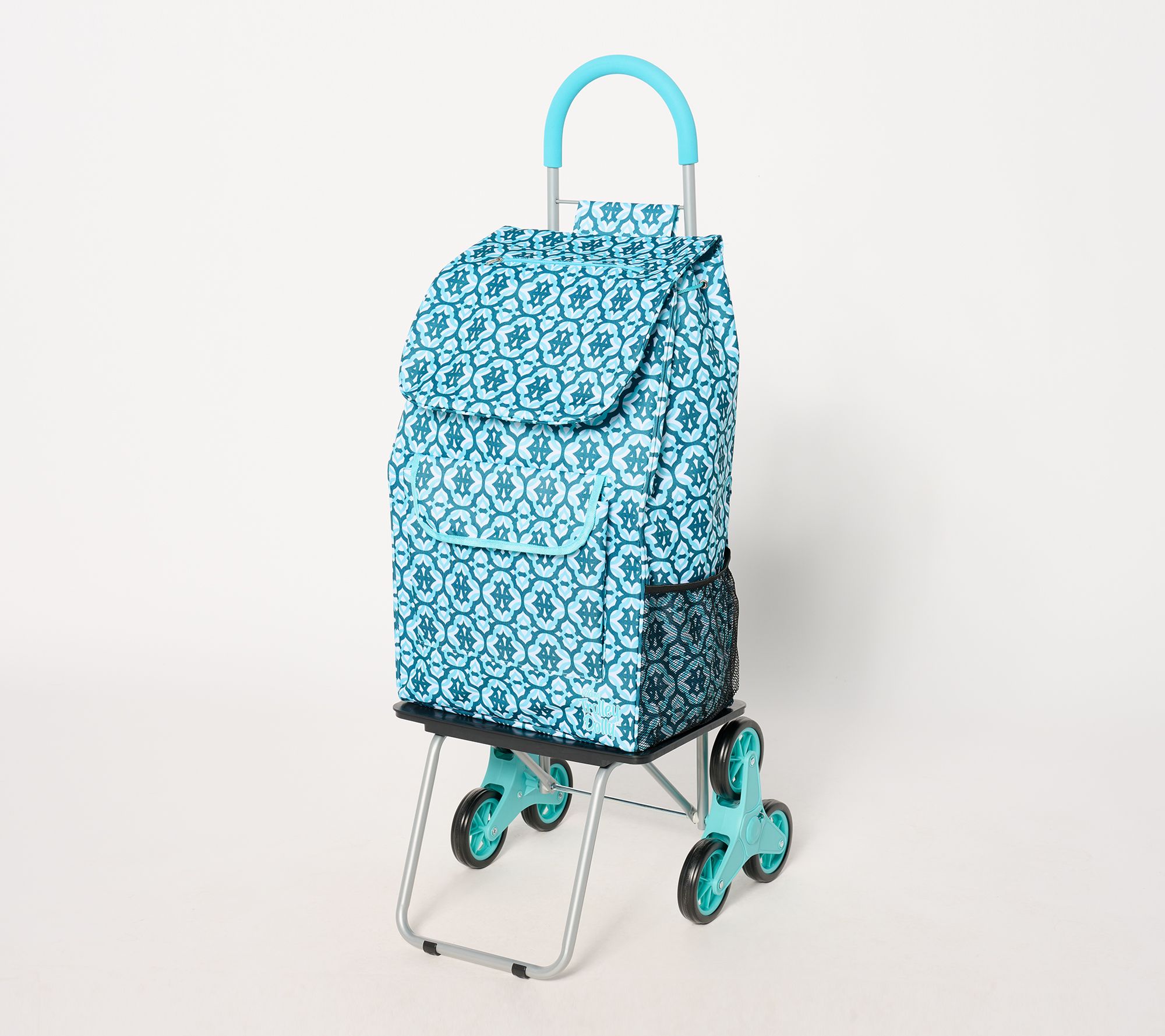 Trolley Dolly XL 3-in-1 Stair Climber Folding Cart w/ Backpack Straps