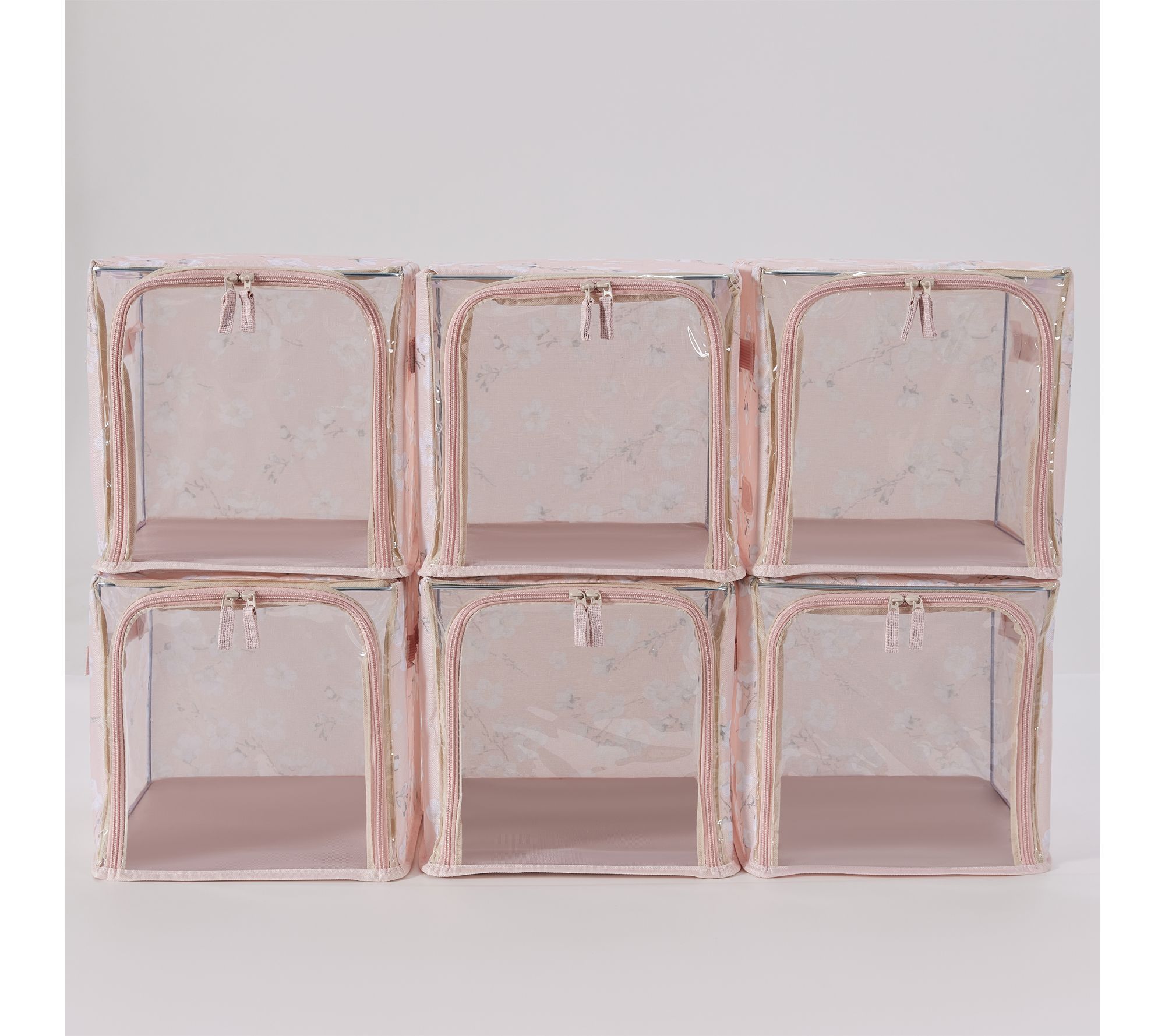 Periea Set of 6 Collapsible 10.5" Storage Cubes