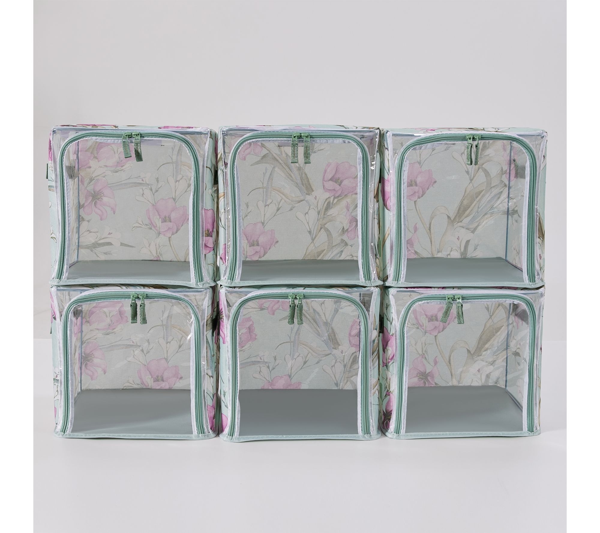 Periea Set of 6 Collapsible 10.5" Storage Cubes