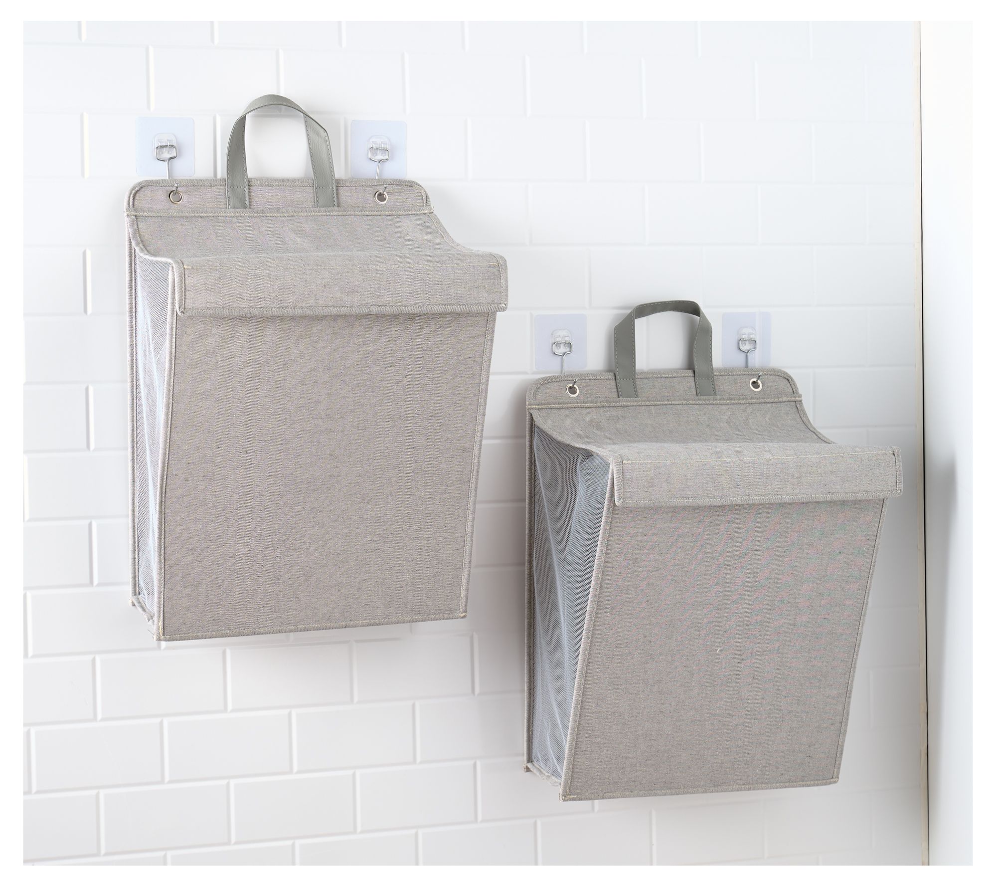 Henning Lee Set of 2 Foldable Hanging Hamper